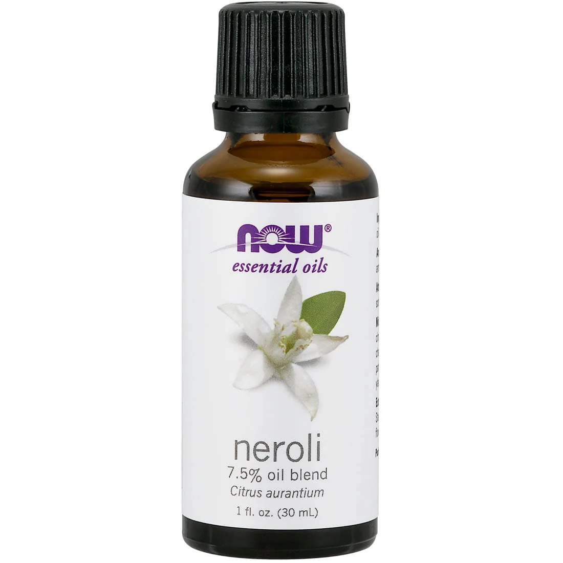 NOW Neroli, 7.5% Oil Blend (Aromatherapy), 100% Pure & Natural, 30ml