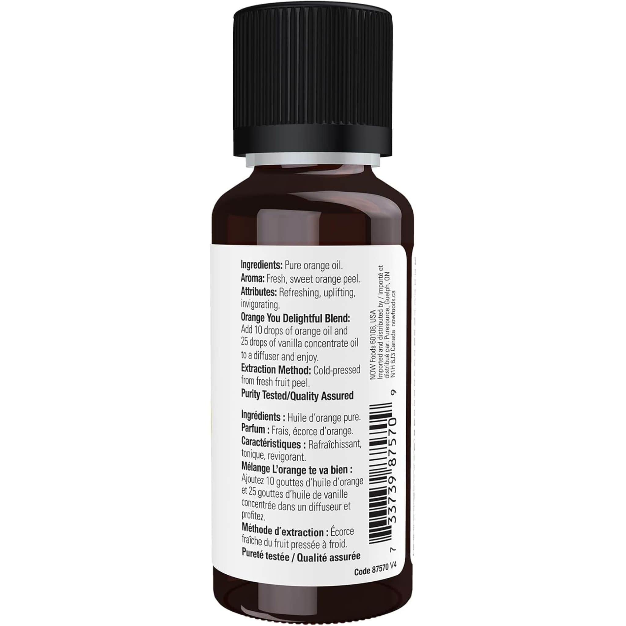 NOW Orange Oil (Aromatherapy), 100% Pure - Image 3