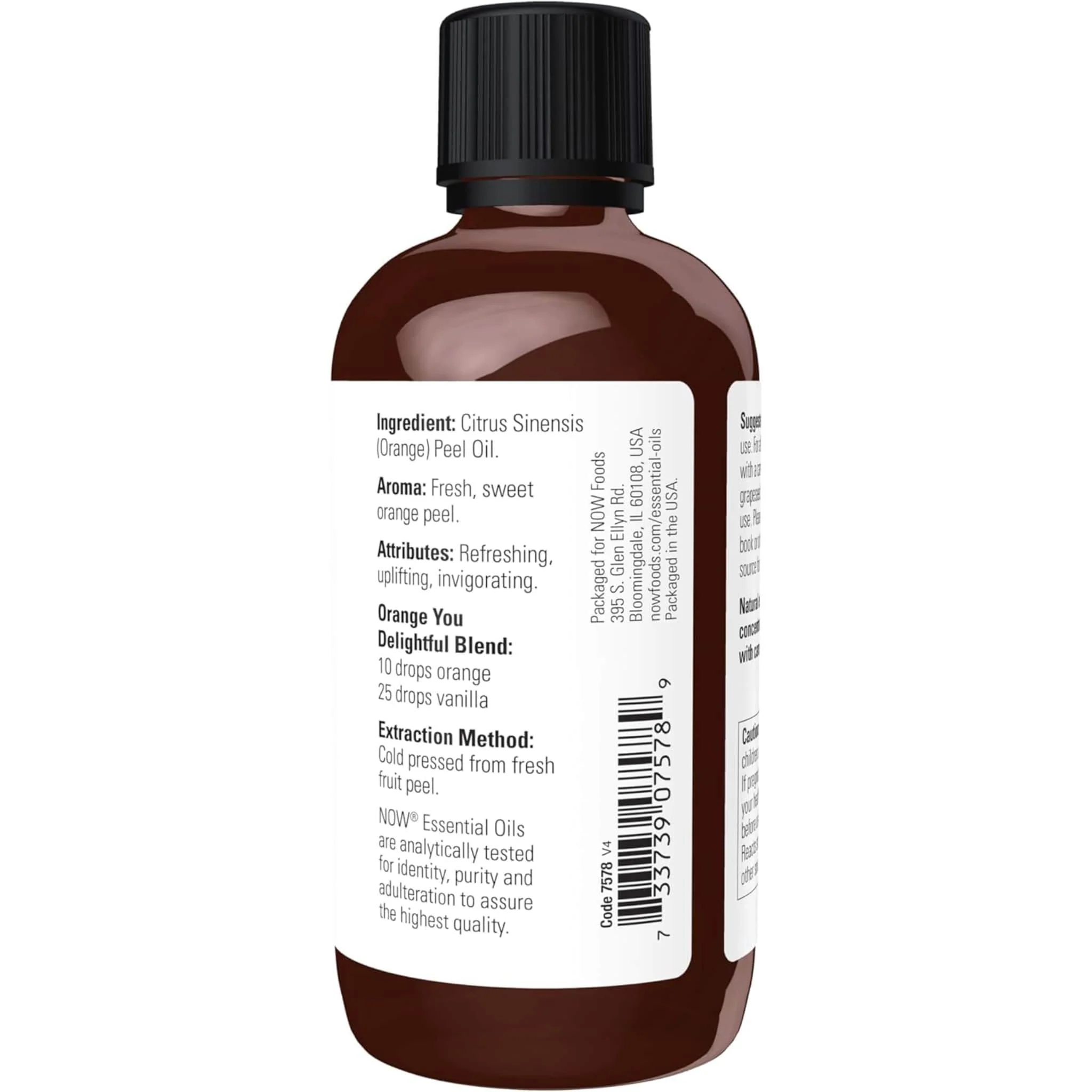 NOW Orange Oil (Aromatherapy), 100% Pure - Image 6