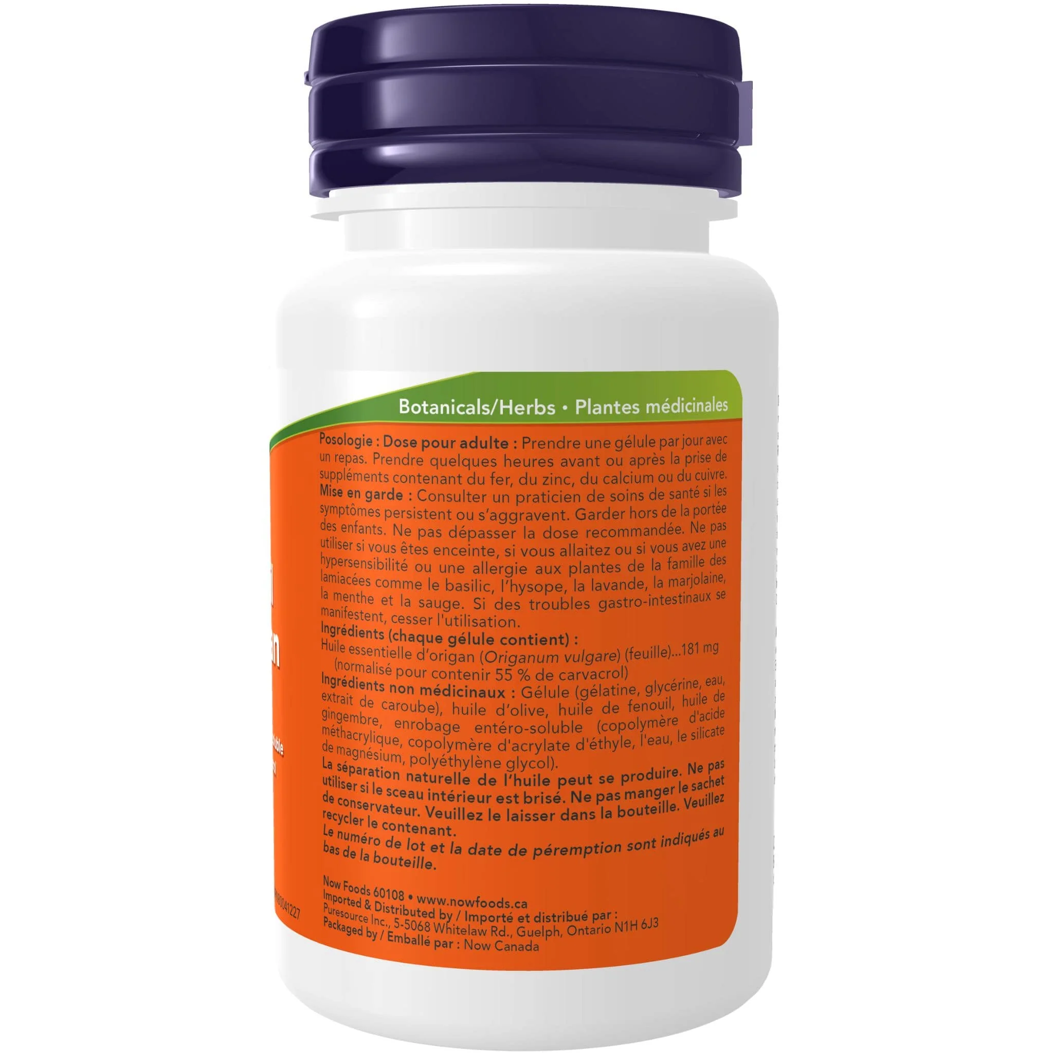 NOW Oregano Oil, 55% Carvacrol Enteric Coated, 90 Softgels - Image 4