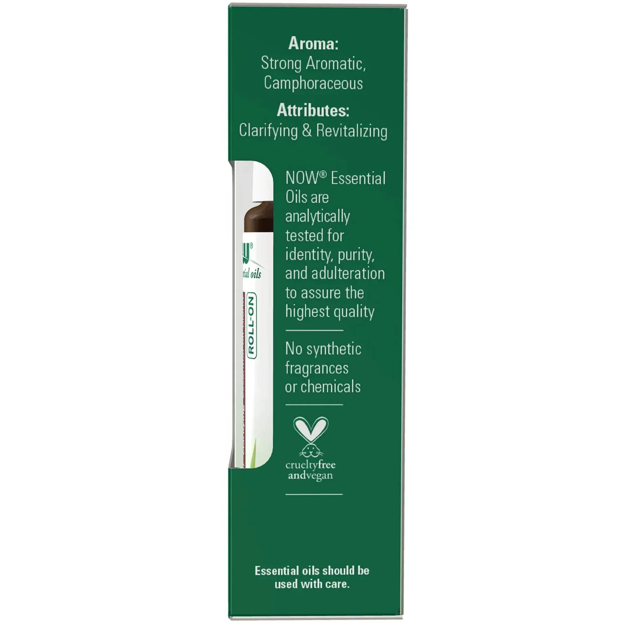 NOW Organic Eucalyptus Essential Oil Roll-On, 10ml - Image 3
