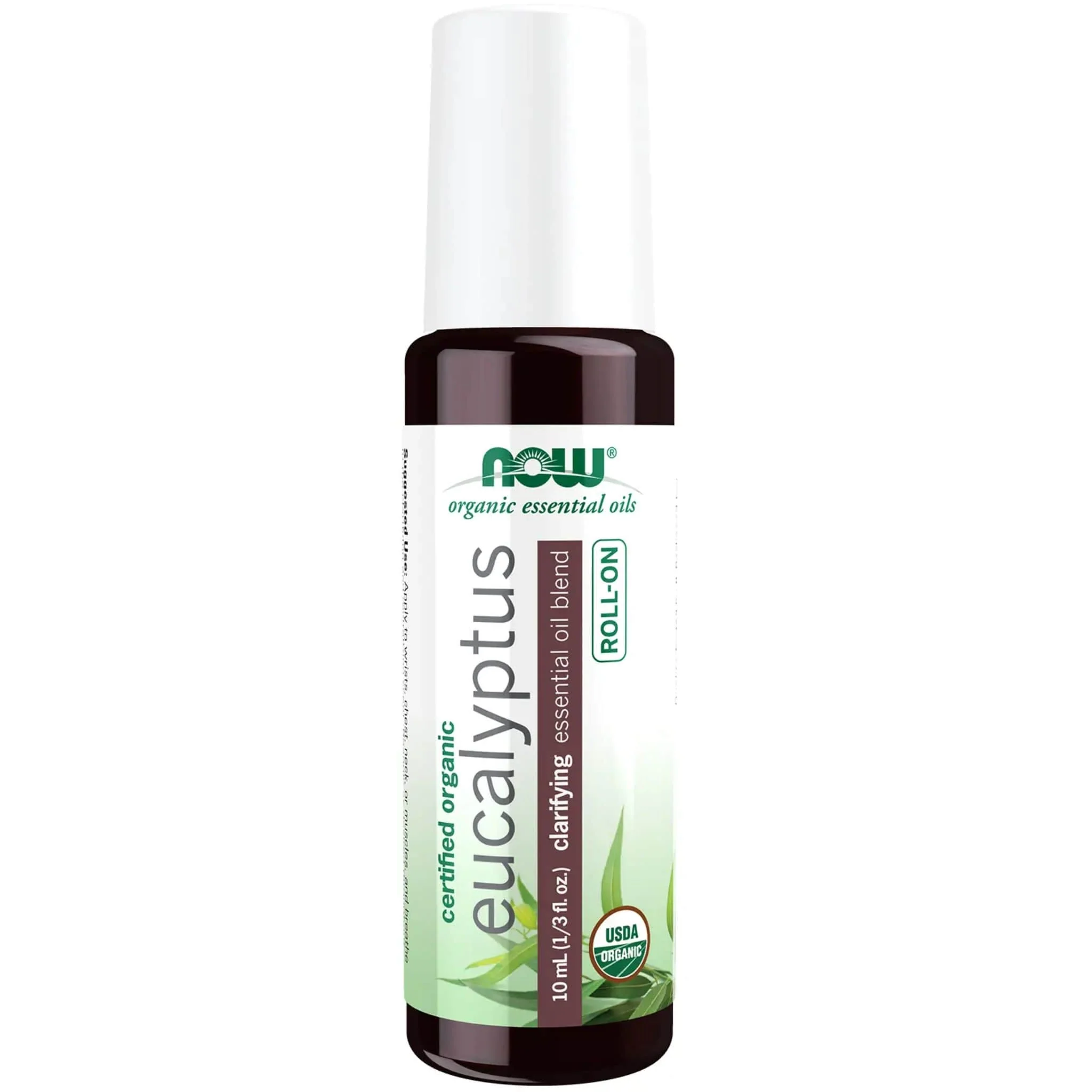 NOW Organic Eucalyptus Essential Oil Roll-On, 10ml - Image 5