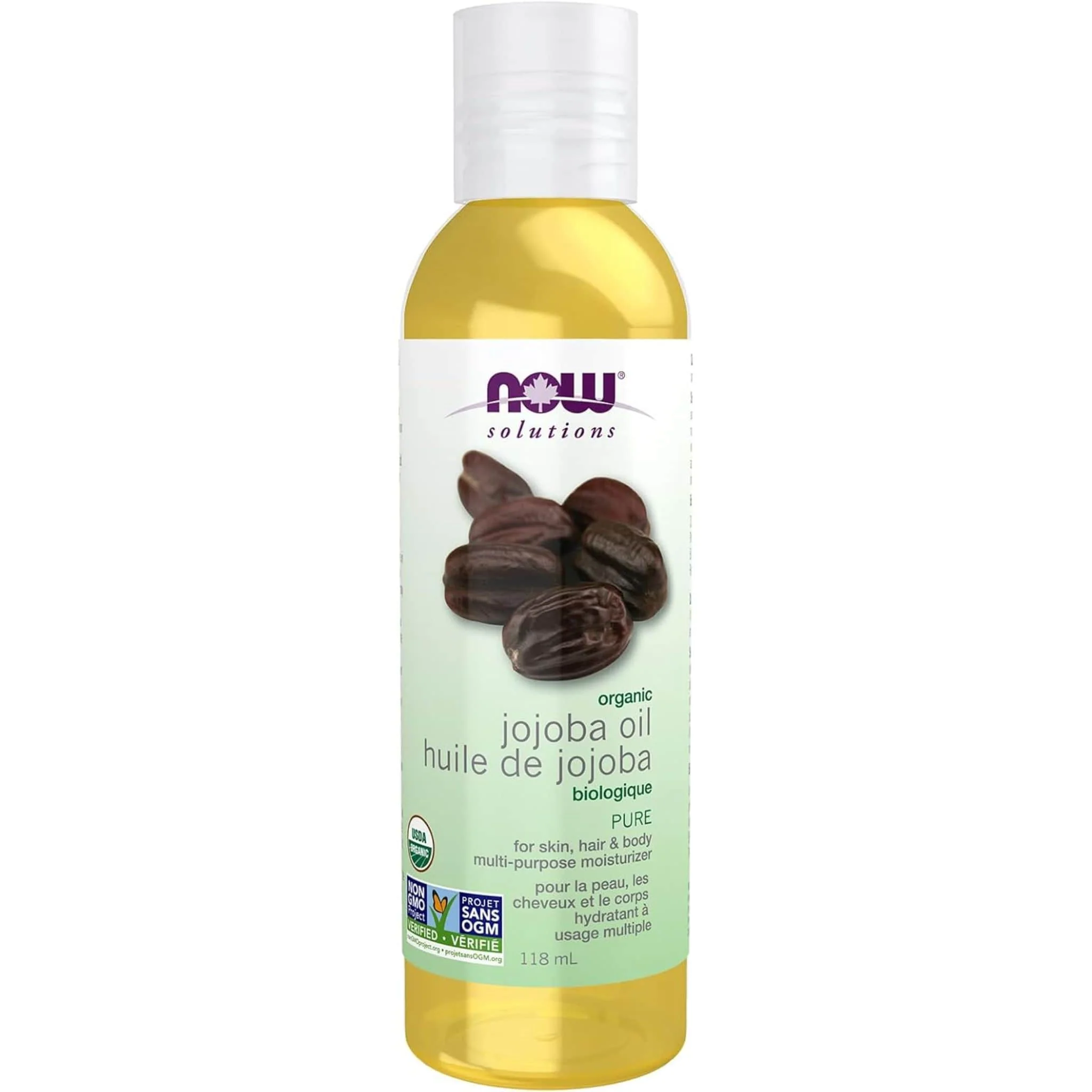 NOW Organic Jojoba Oil, 100% Pure