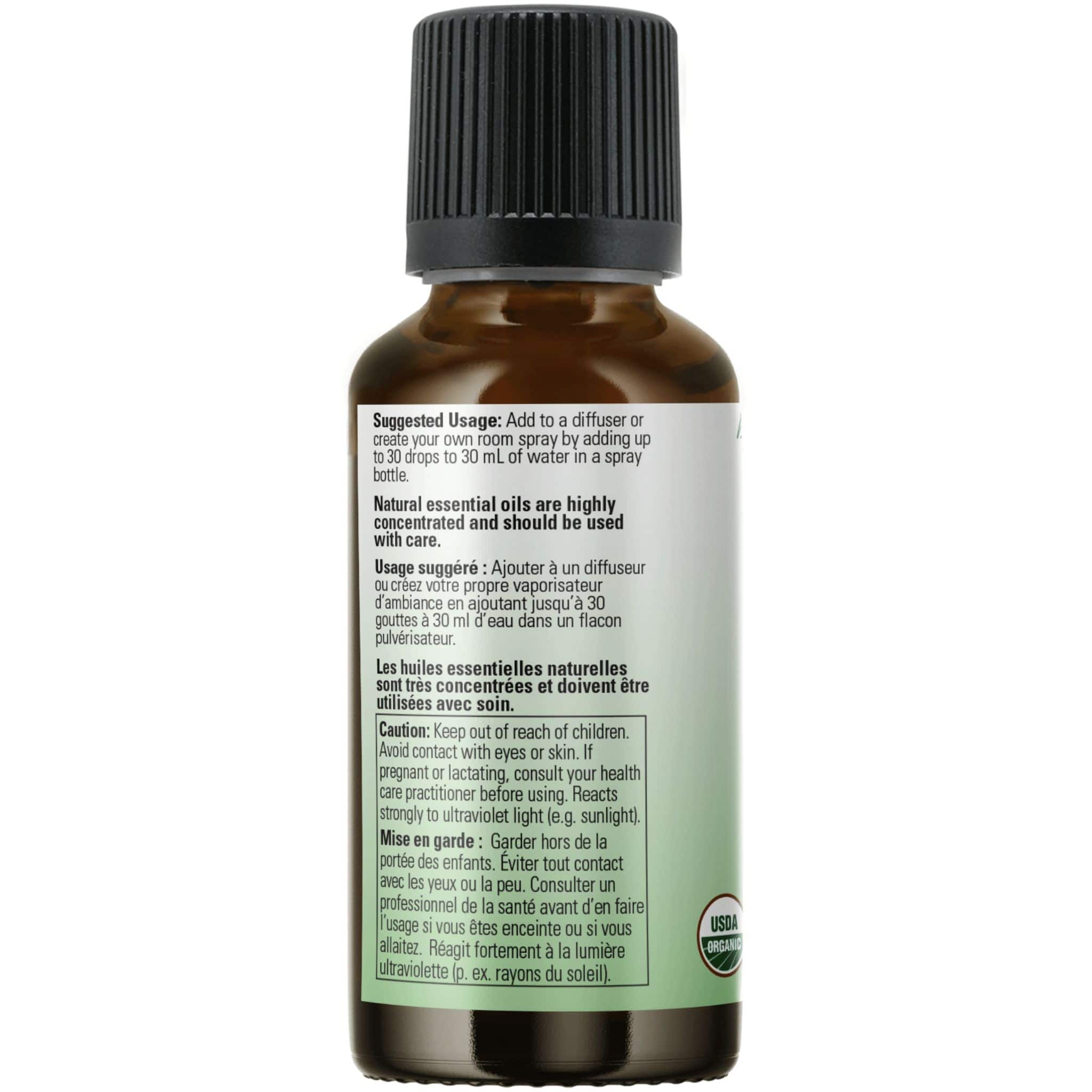 NOW Organic Orange Oil (Aromatherapy), 100% Pure, 30ml - Image 3