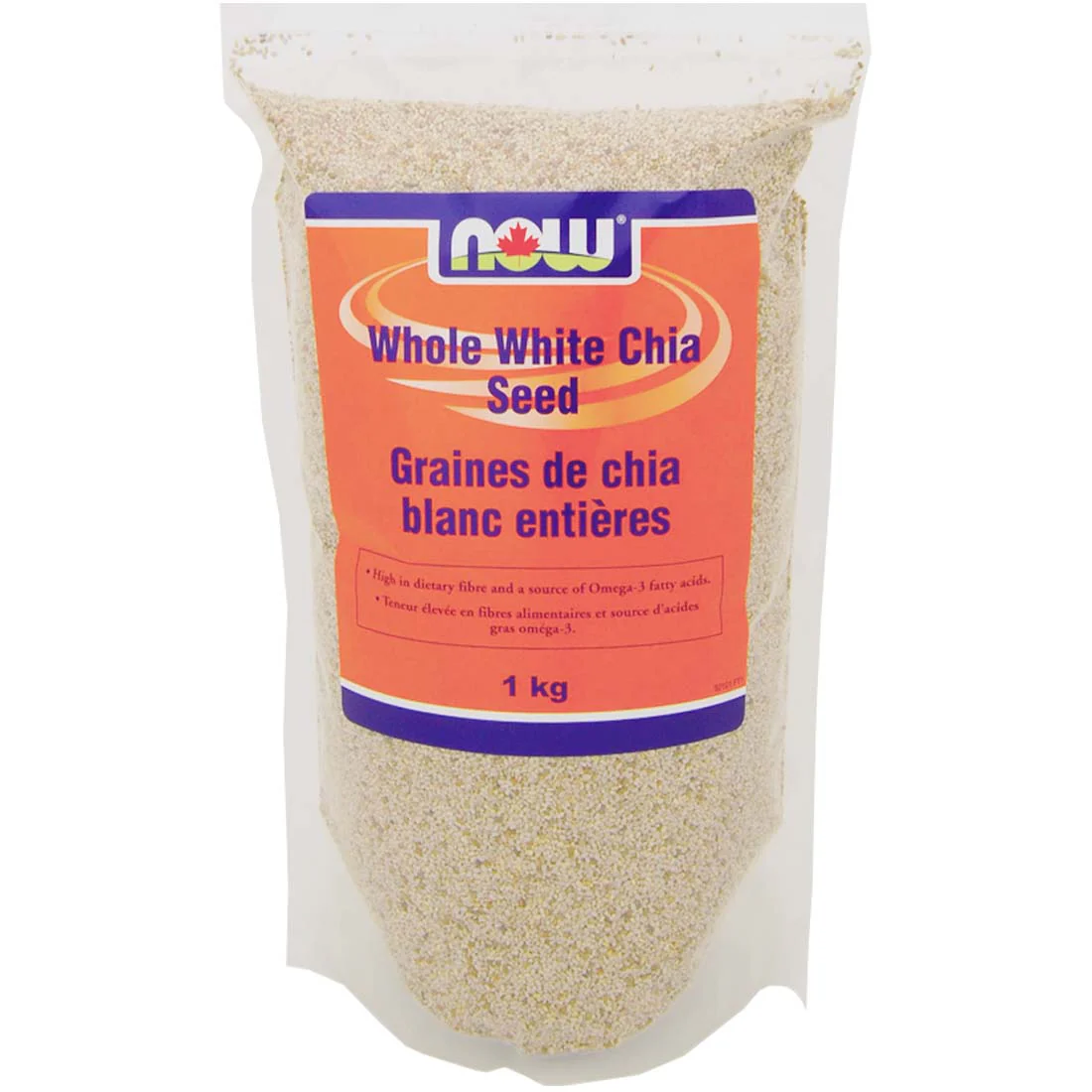 NOW Organic Whole White Chia Seed - Image 3