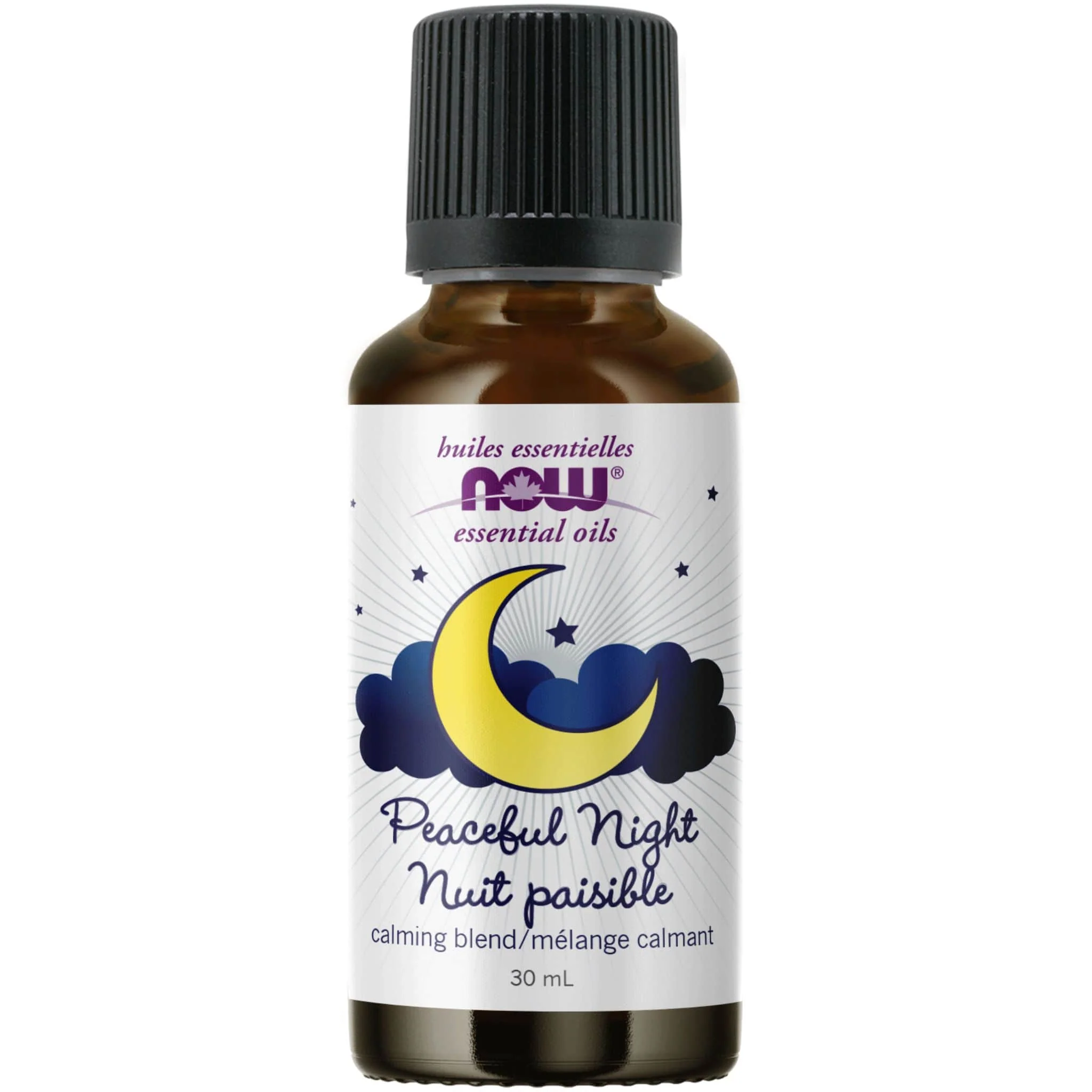 NOW Peaceful Night Essential Oil Blend, 30ml