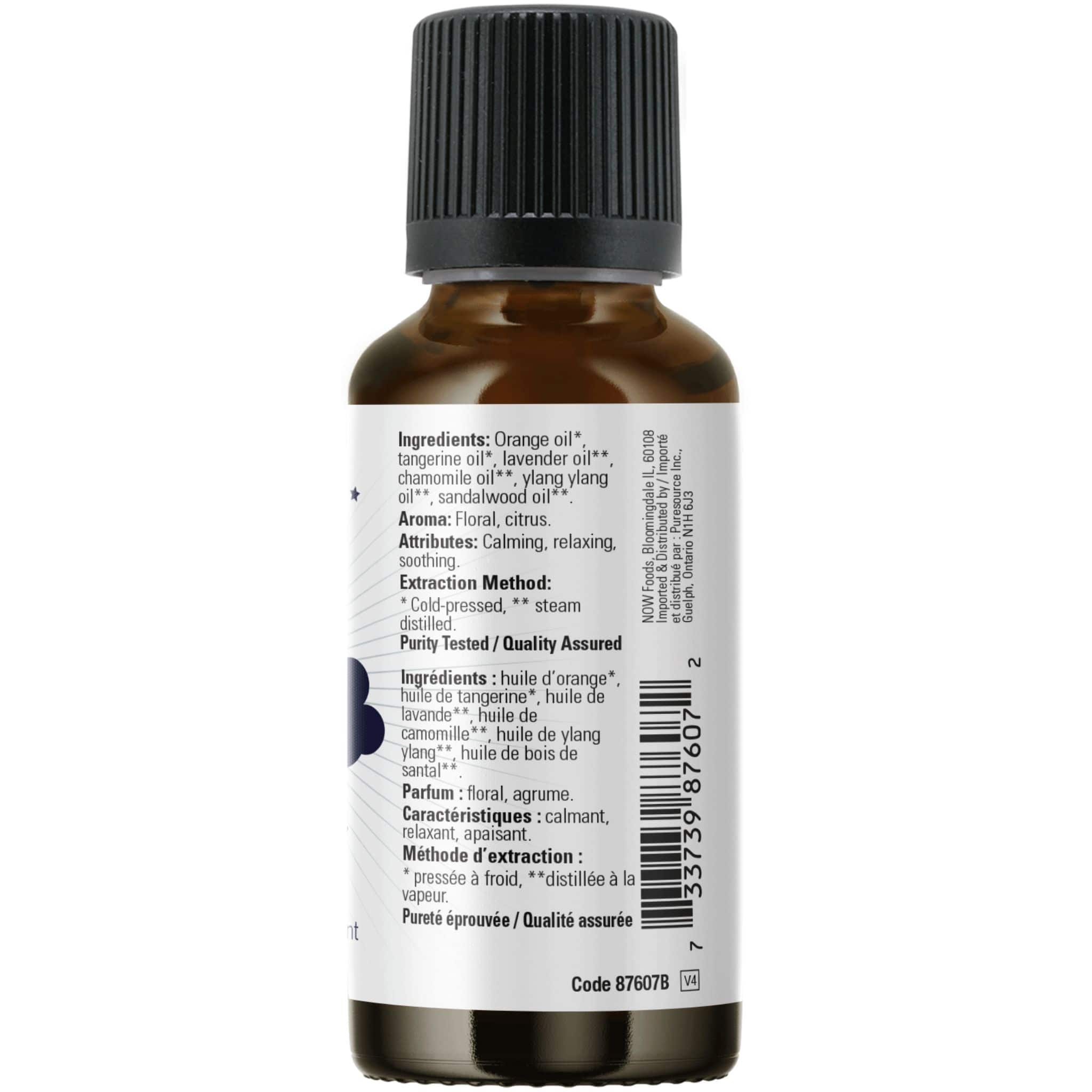 NOW Peaceful Night Essential Oil Blend, 30ml - Image 2