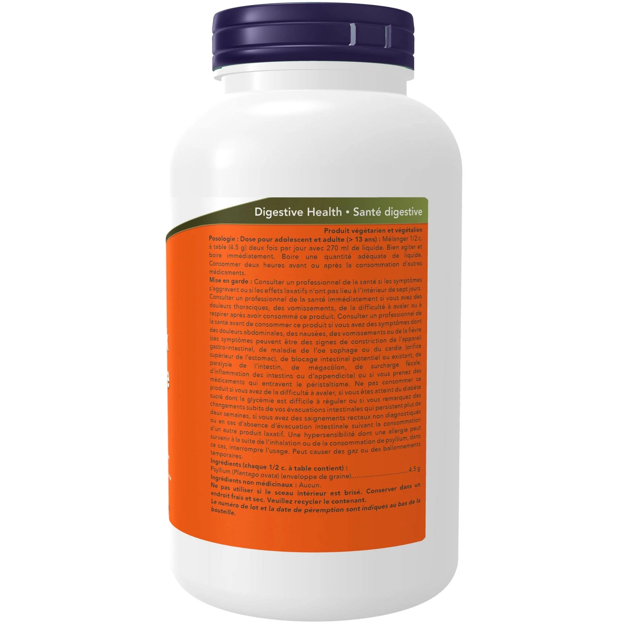 NOW Psyllium Husk Powder, 340g - Image 4