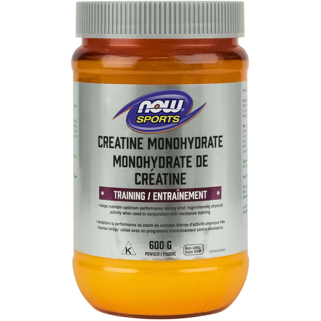 NOW Creatine Monohydrate (100% Pure and Non-GMO) - Image 3
