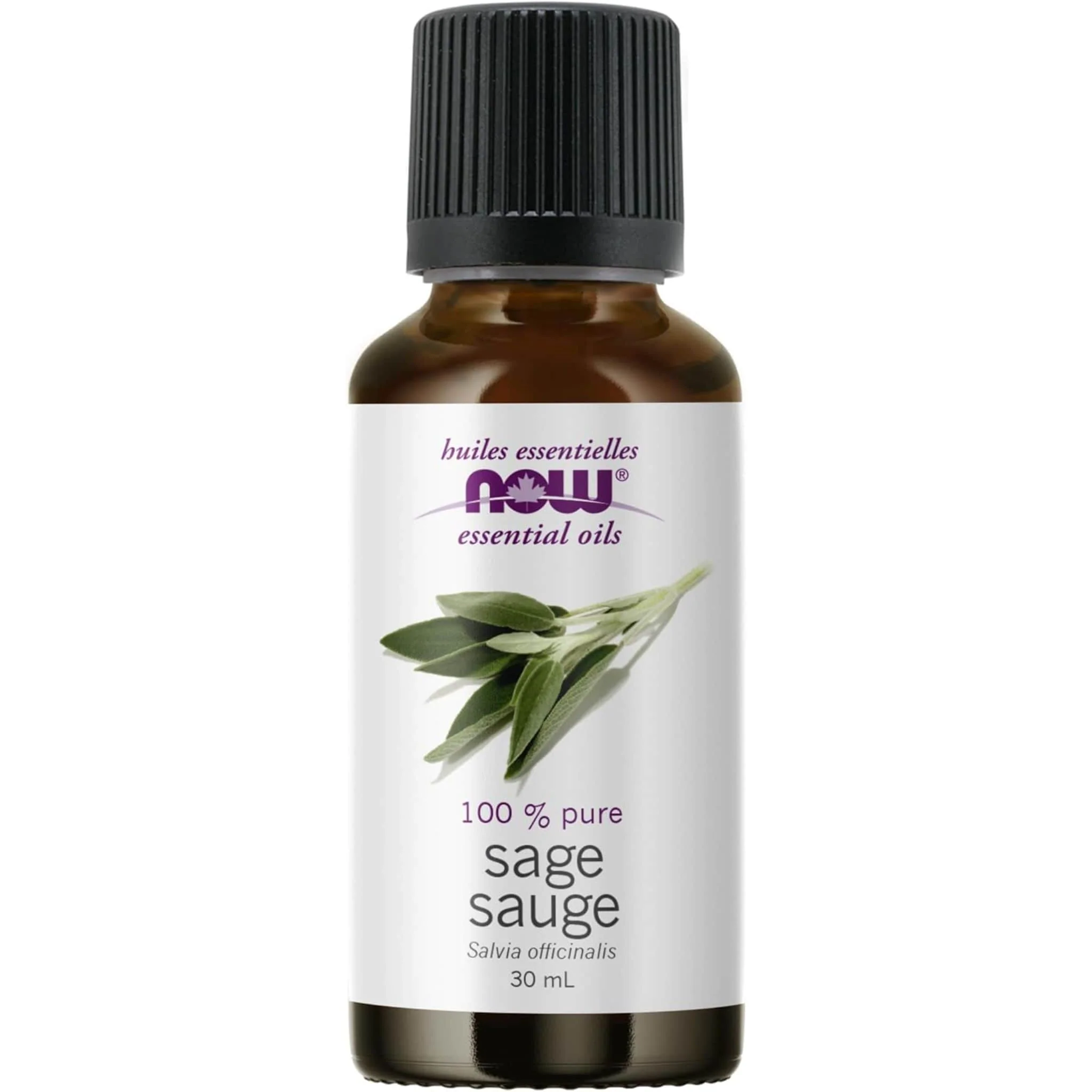 NOW Sage Oil (Aromatherapy), 100% Pure, 30ml
