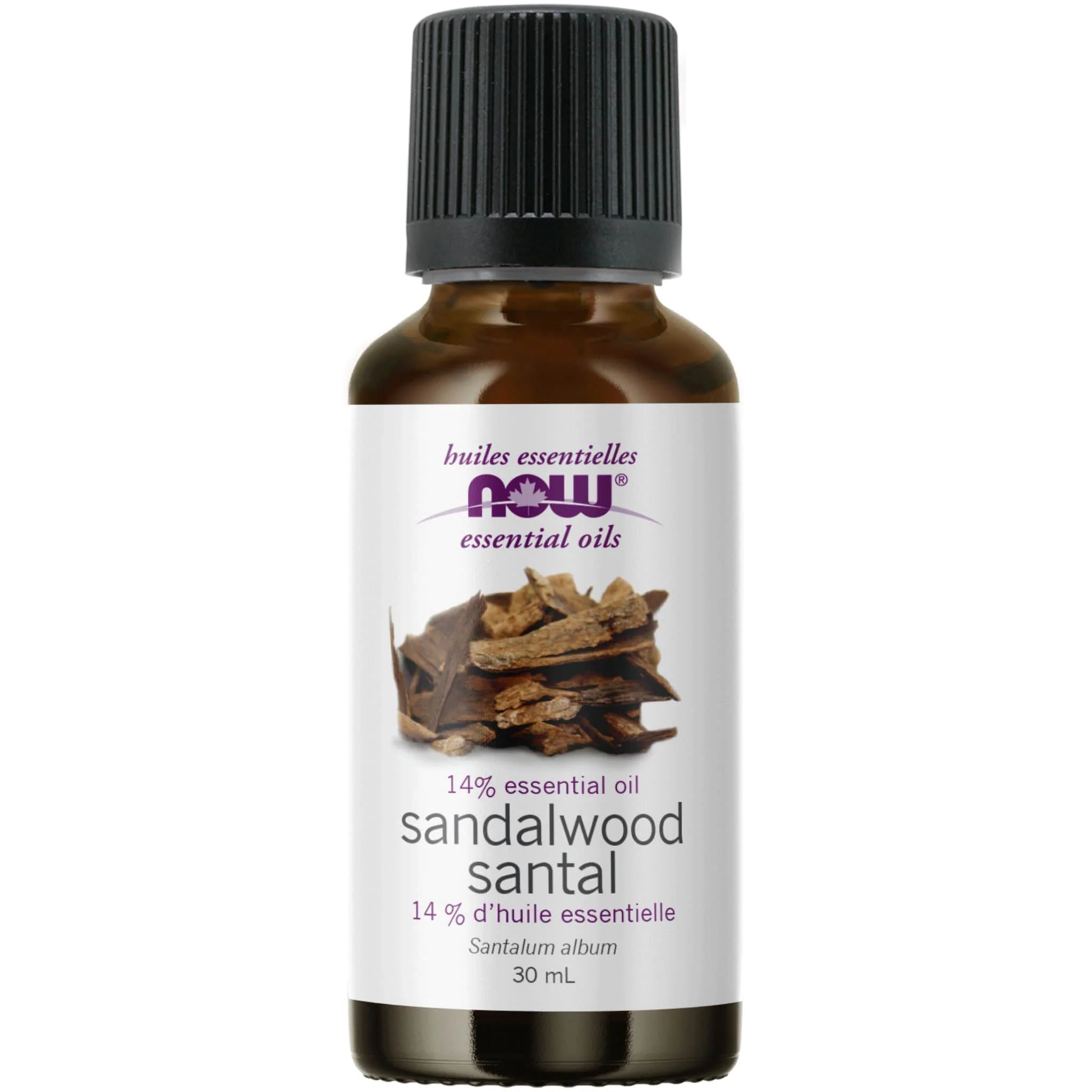 NOW Sandalwood 14% Oil Blend (Aromatherapy), 30ml - Image 2