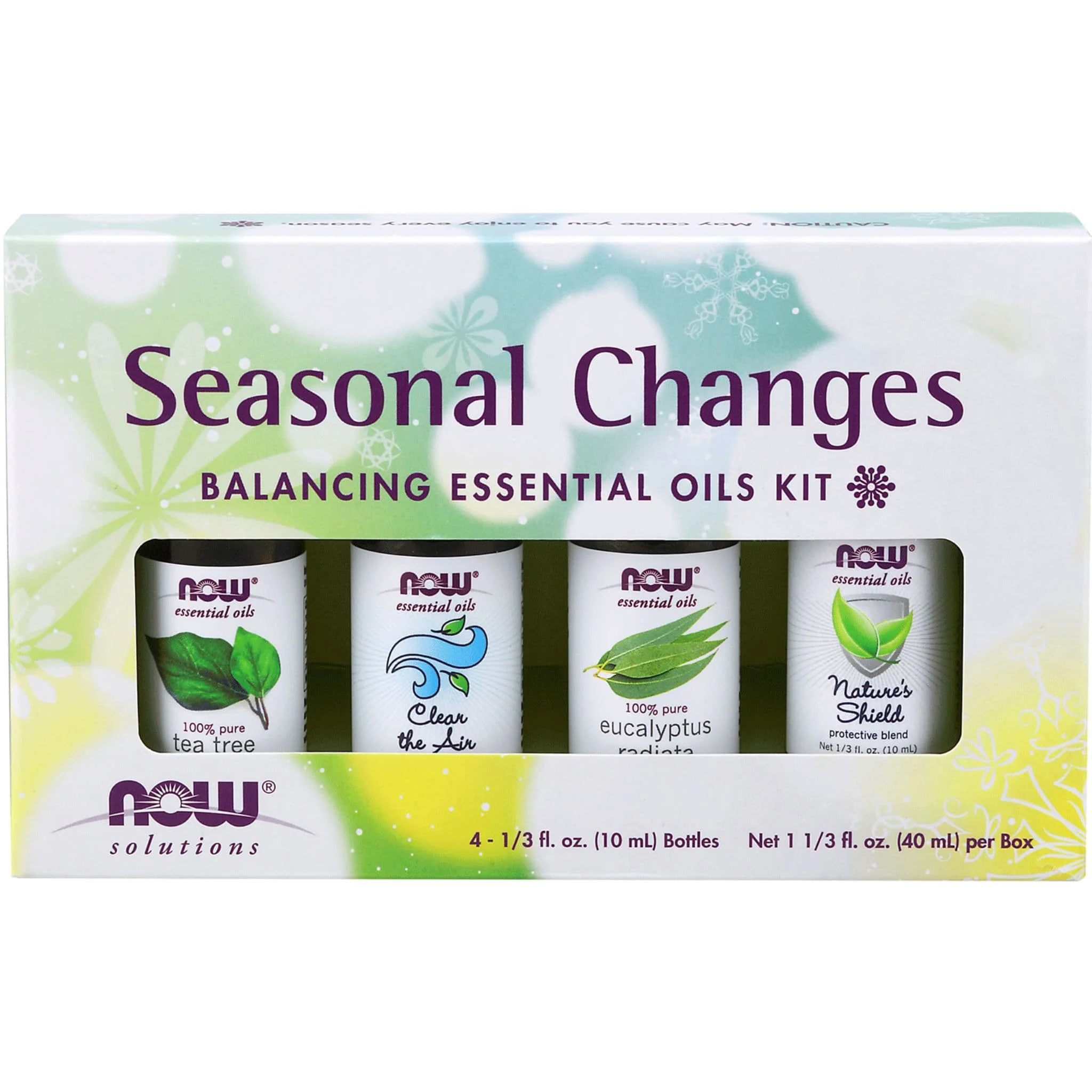 NOW Seasonal Changes Essential Oil Kit