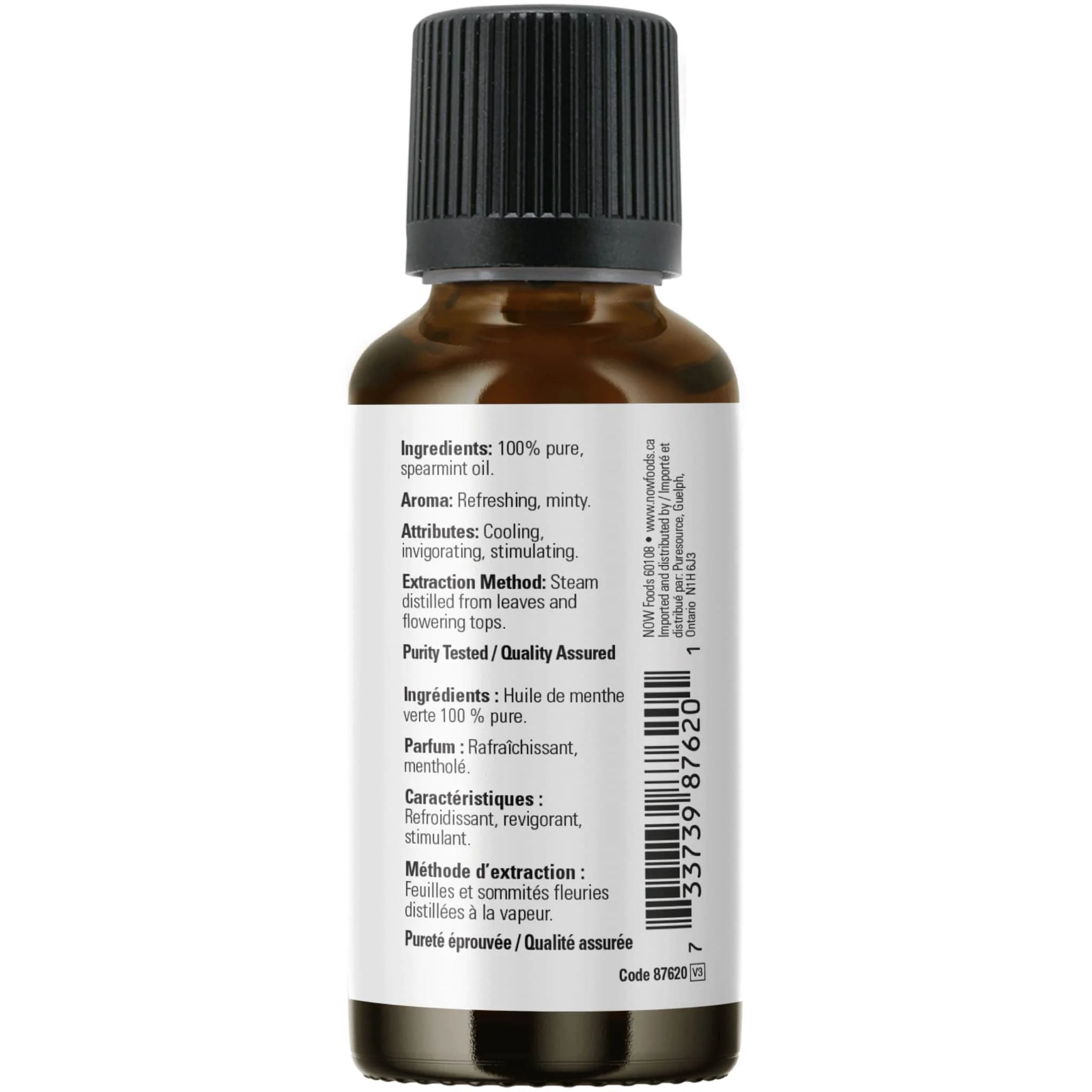 NOW Spearmint Oil (Aromatherapy), 30ml - Image 2