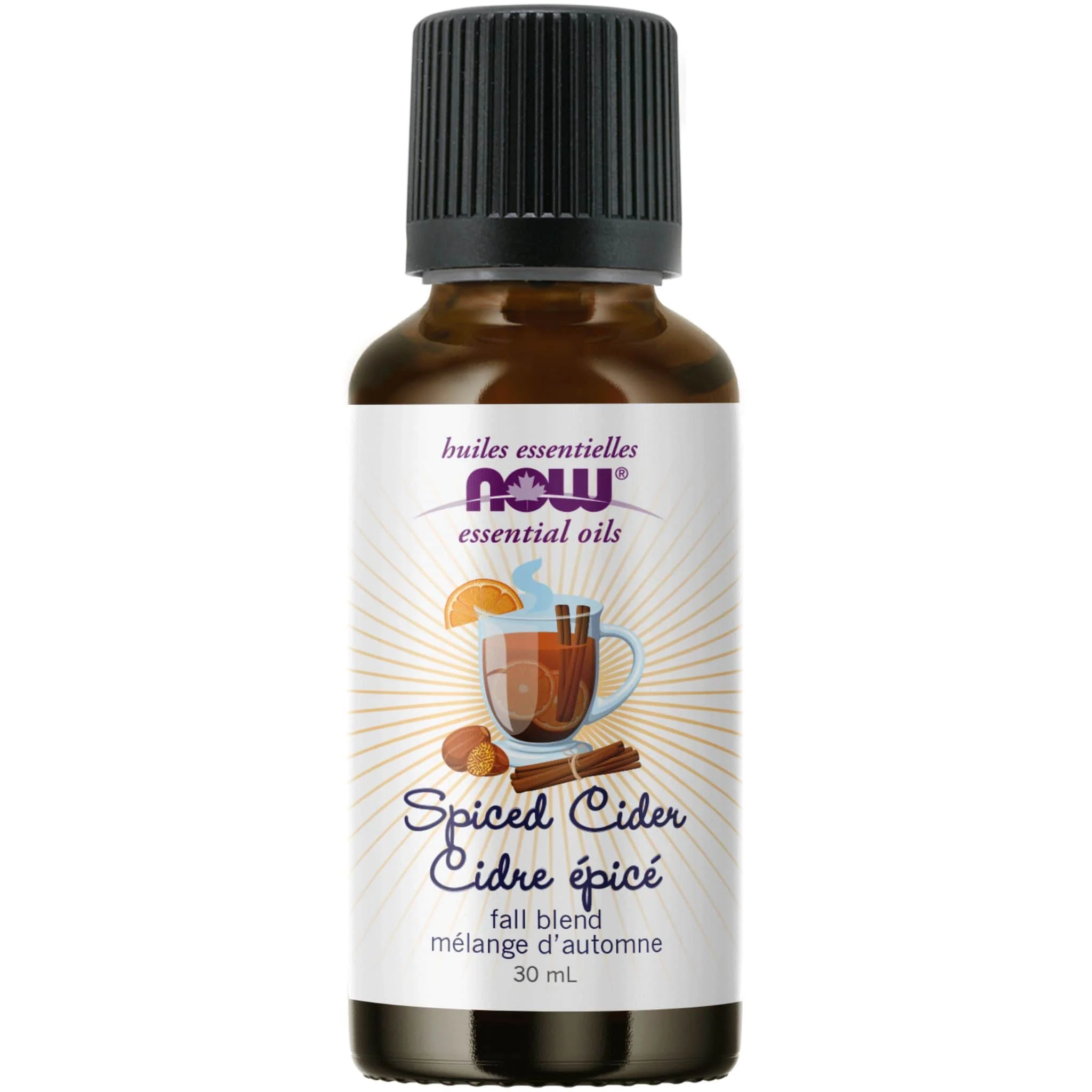 NOW Spiced Cider Essential Oil Blend, 30ml - Image 2