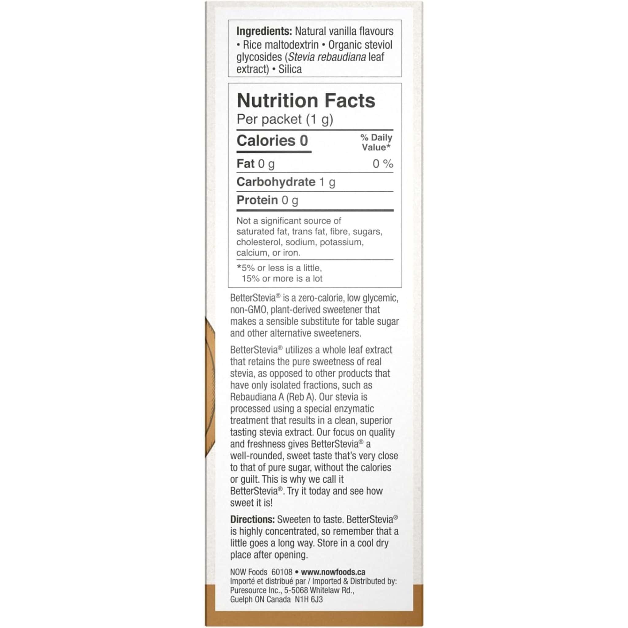 NOW Stevia Extract Packets - Image 5