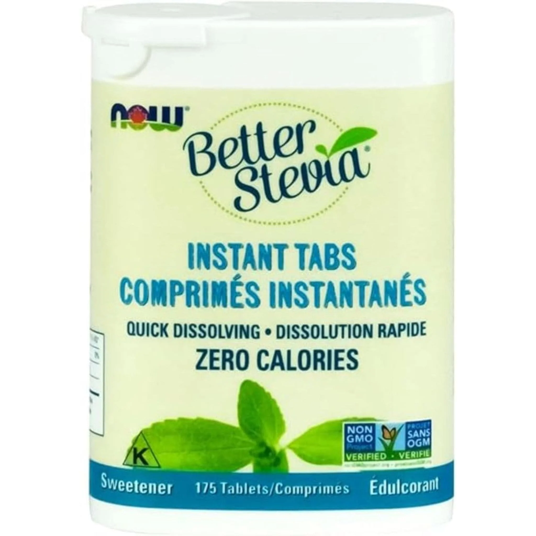 NOW Stevia Dissolving Instant Tabs, 175 Tablets - Image 2