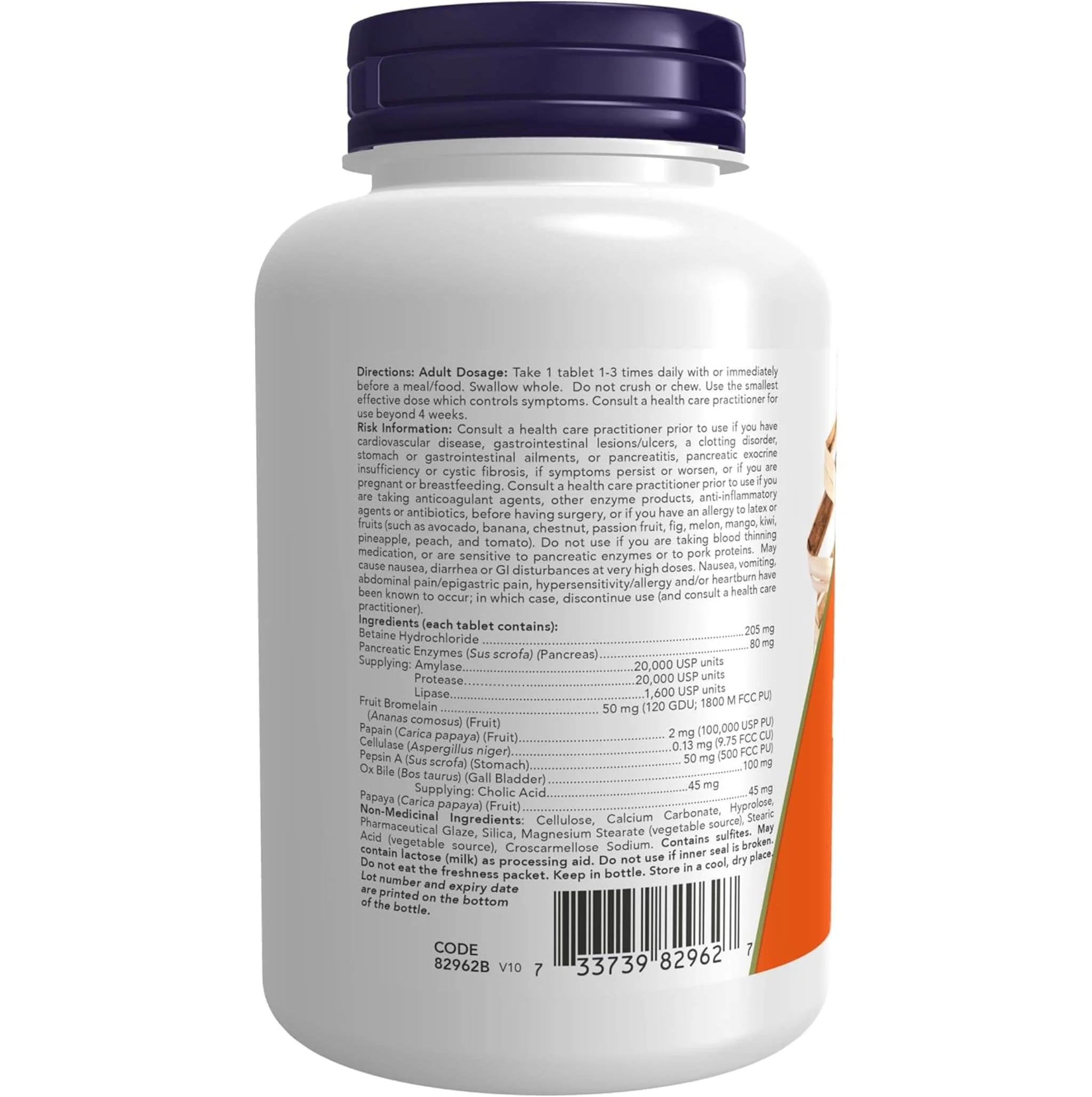 NOW Super Enzymes Capsules, Enzyme Blend to Support Healthy Digestive Functions - Image 6