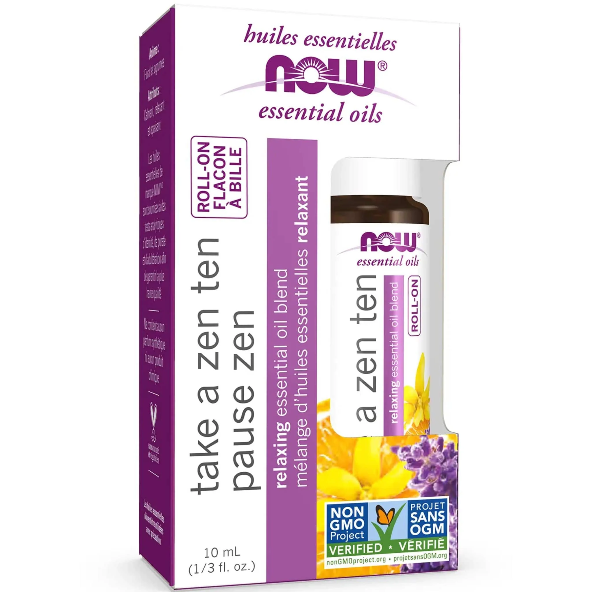 NOW Take a Zen Ten Essential Oil Blend Roll-On, 10ml - Image 2