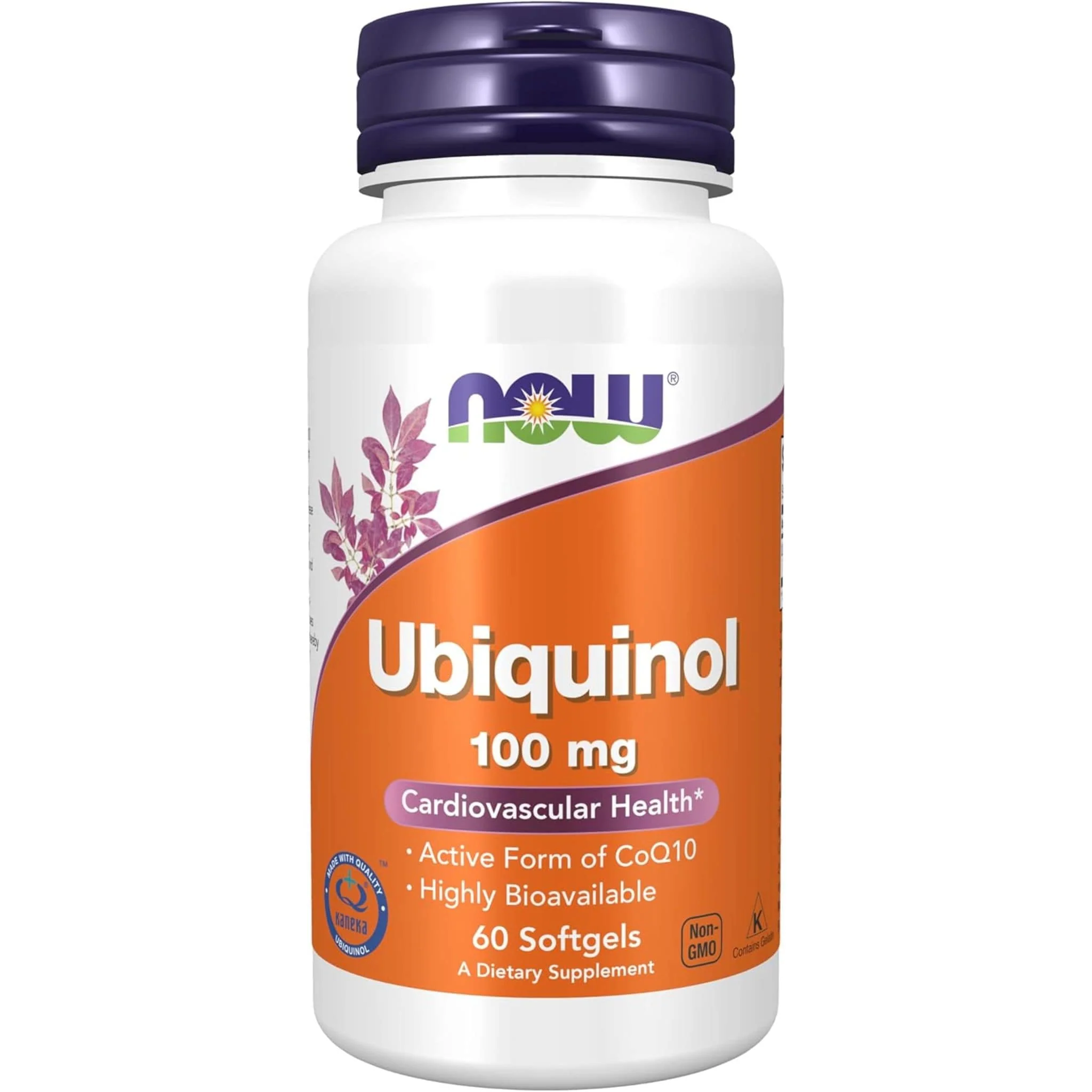 NOW Ubiquinol 100mg, 60 Softgels