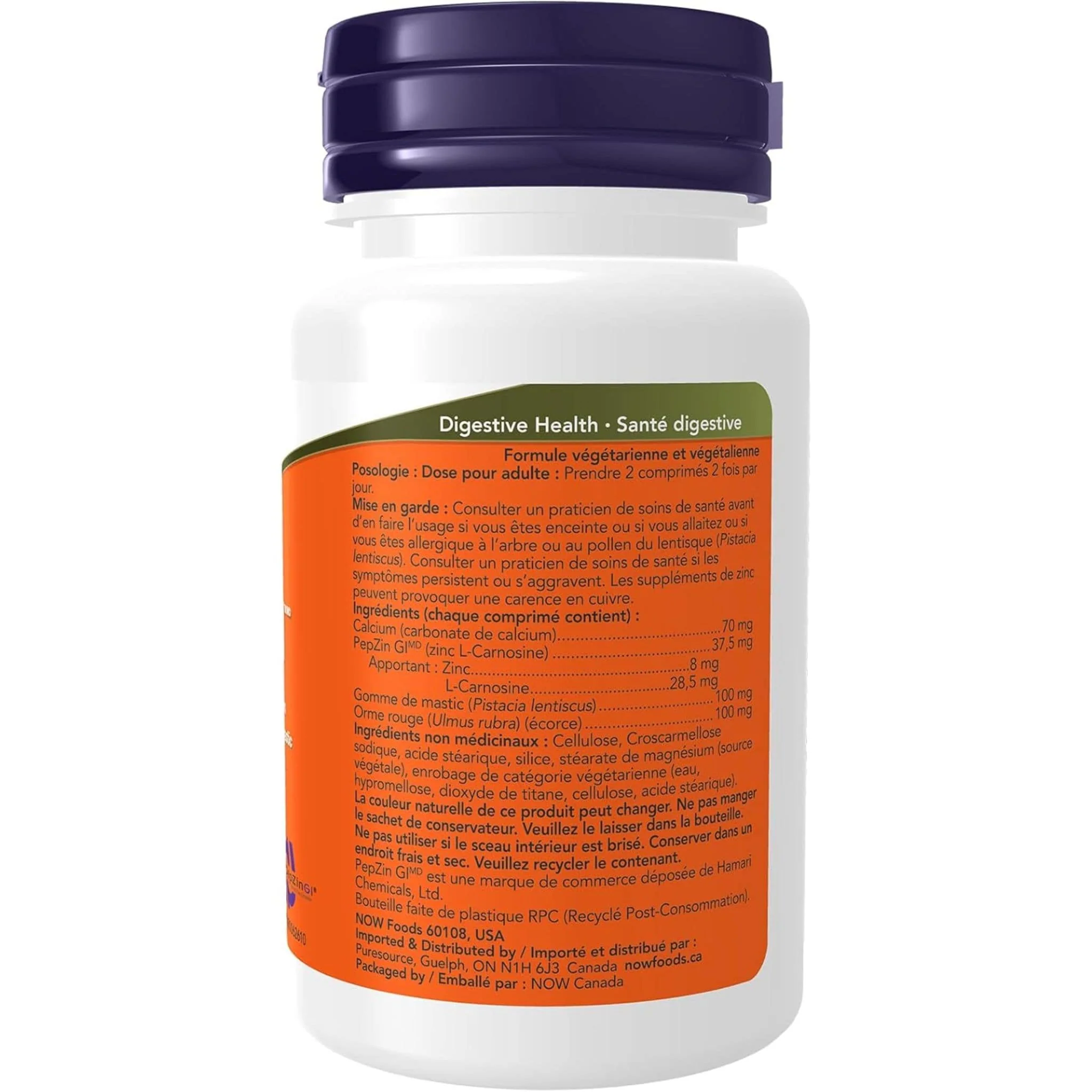 NOW Ulcetrol with PepZen GI, 60 Tablets - Image 3