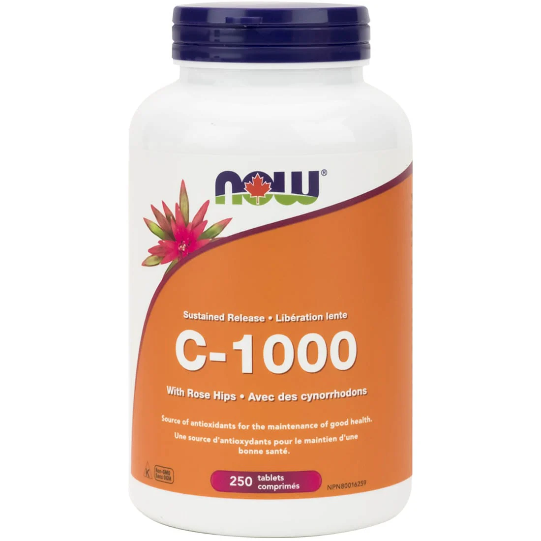 NOW C-1000 Sustained Release (1000mg Vitamin C), Citrus Free - Image 5