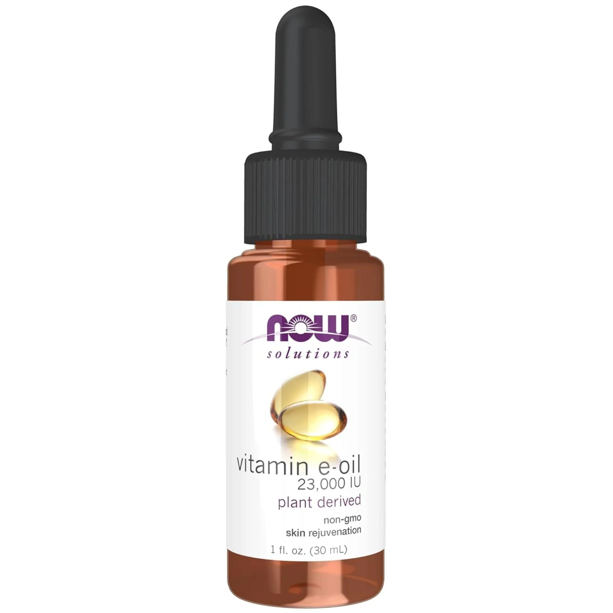 NOW Vitamin E Oil 23,000IU (Topical & Non-GMO), 30ml