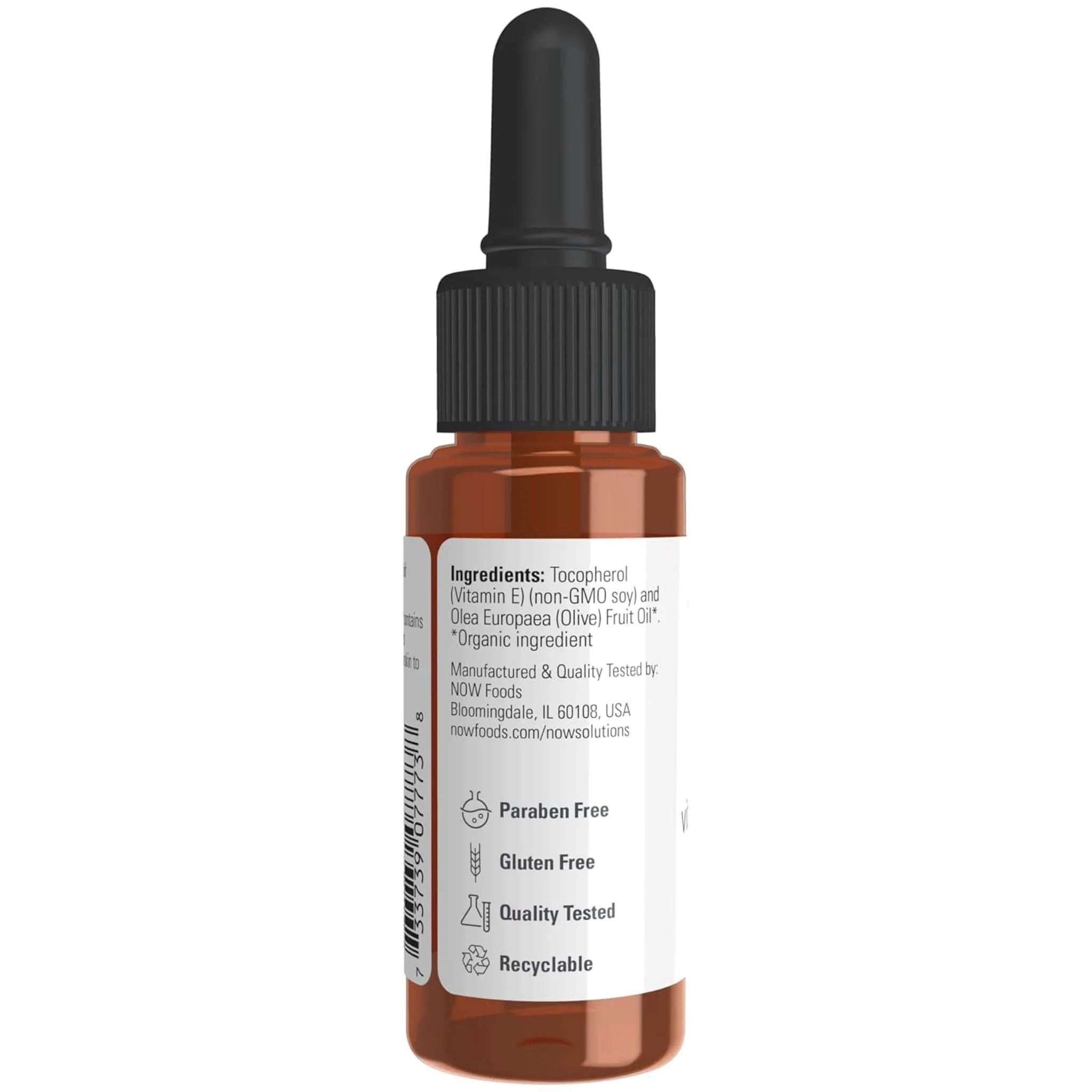 NOW Vitamin E Oil 23,000IU (Topical & Non-GMO), 30ml - Image 2