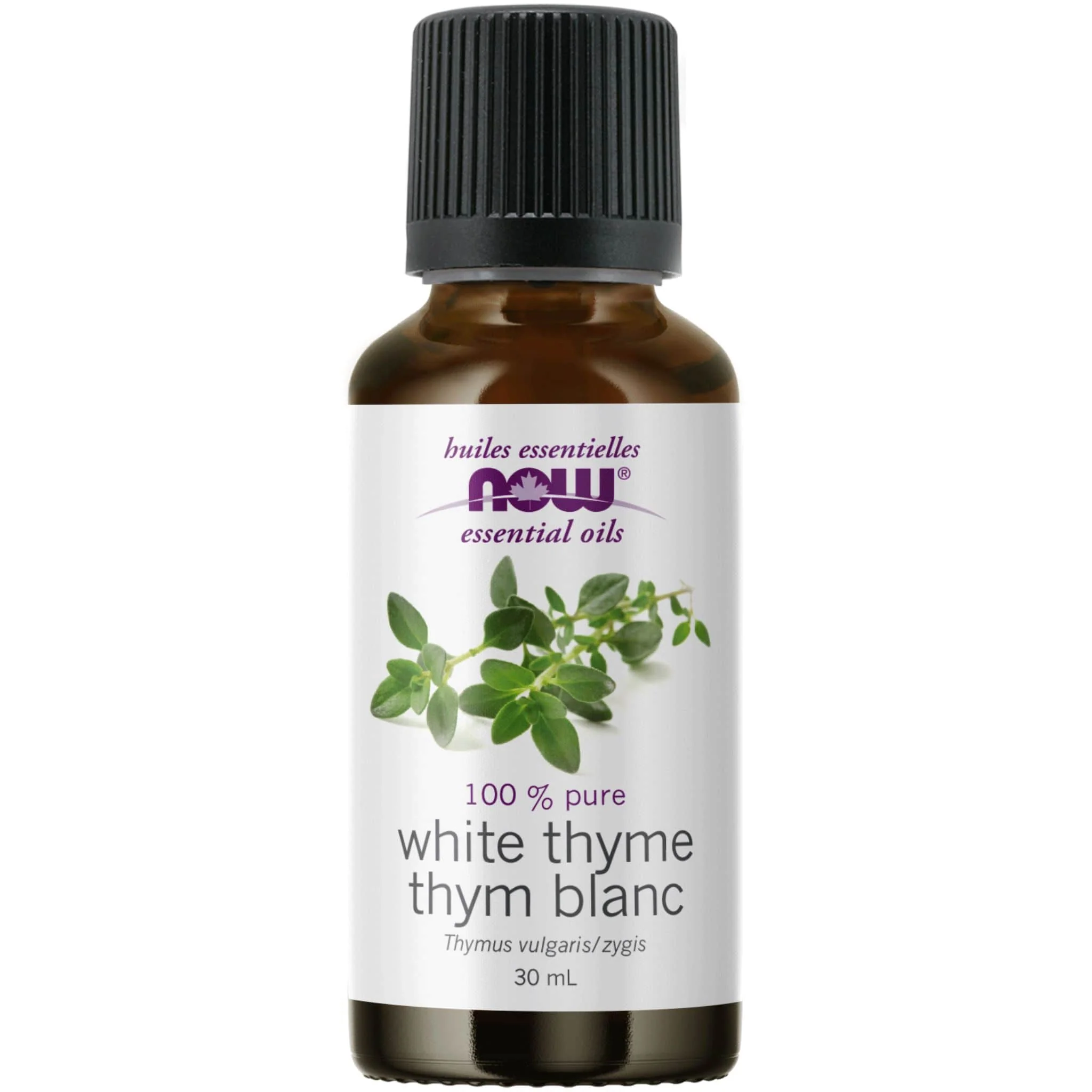 NOW White Thyme Oil (Aromatherapy), 30ml - Image 2