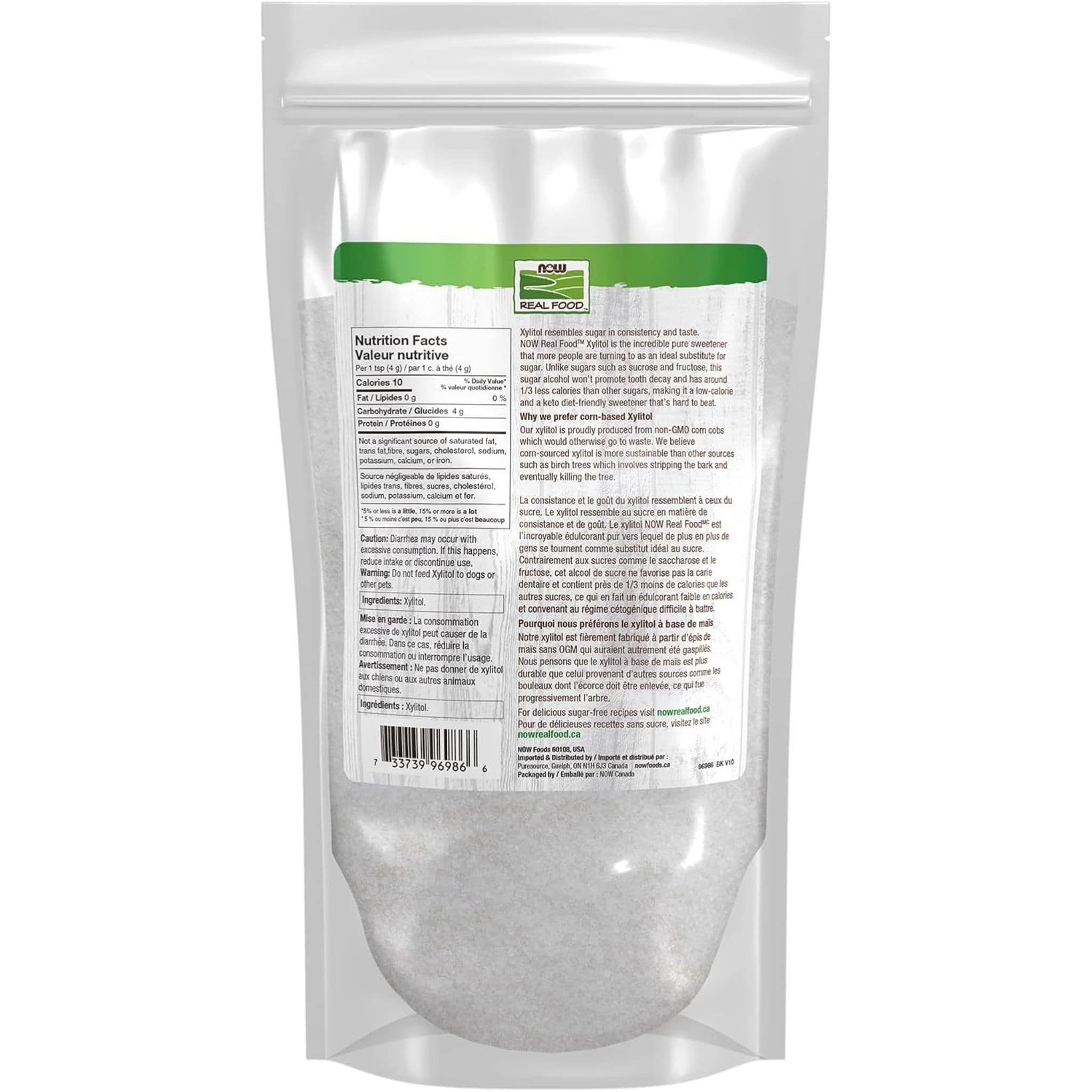NOW Xylitol Powder, 100% Pure Natural Sweetener, Low Glycemic, Low Calorie Sweetener - Image 5
