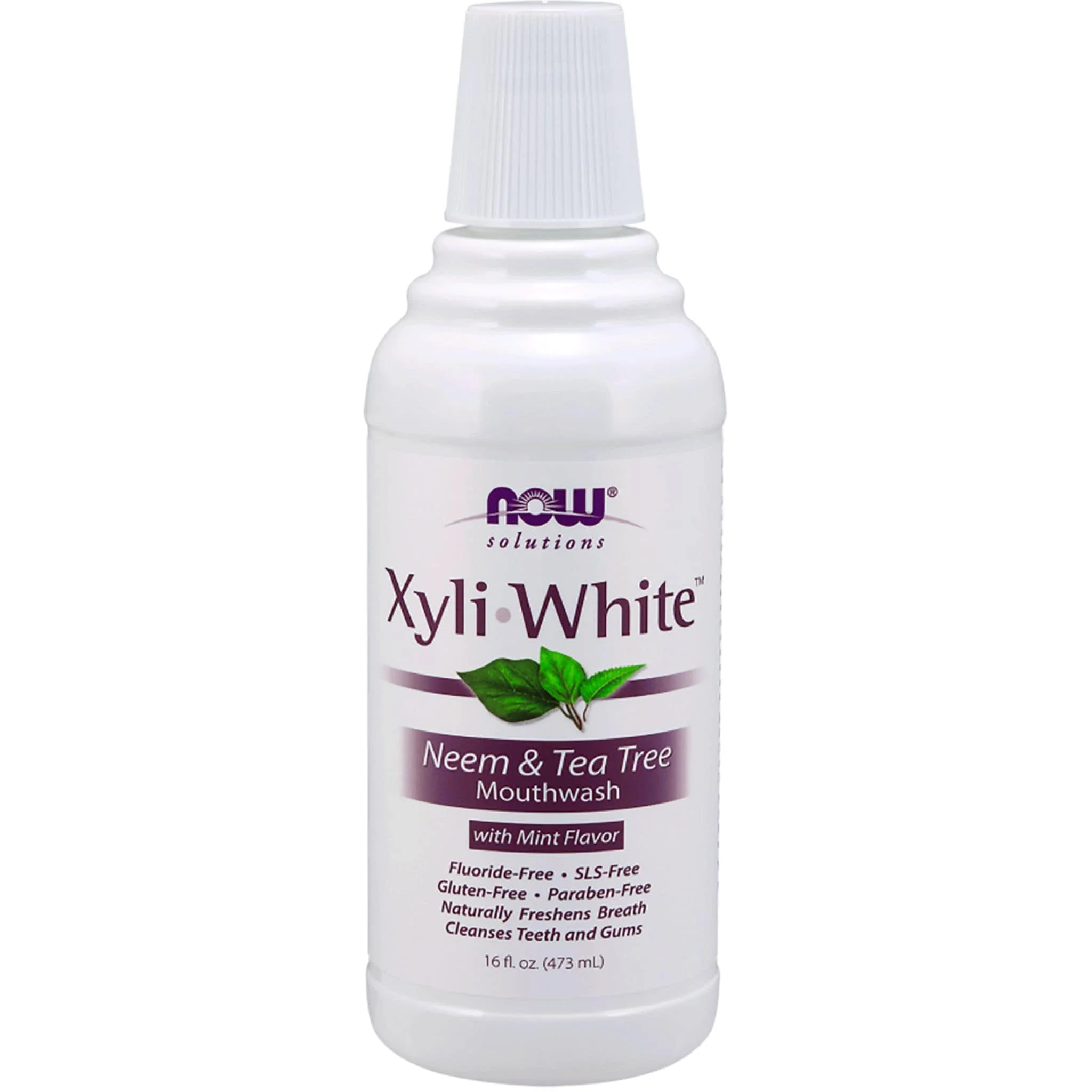 NOW Xyliwhite Mouthwash, 473ml - Image 6
