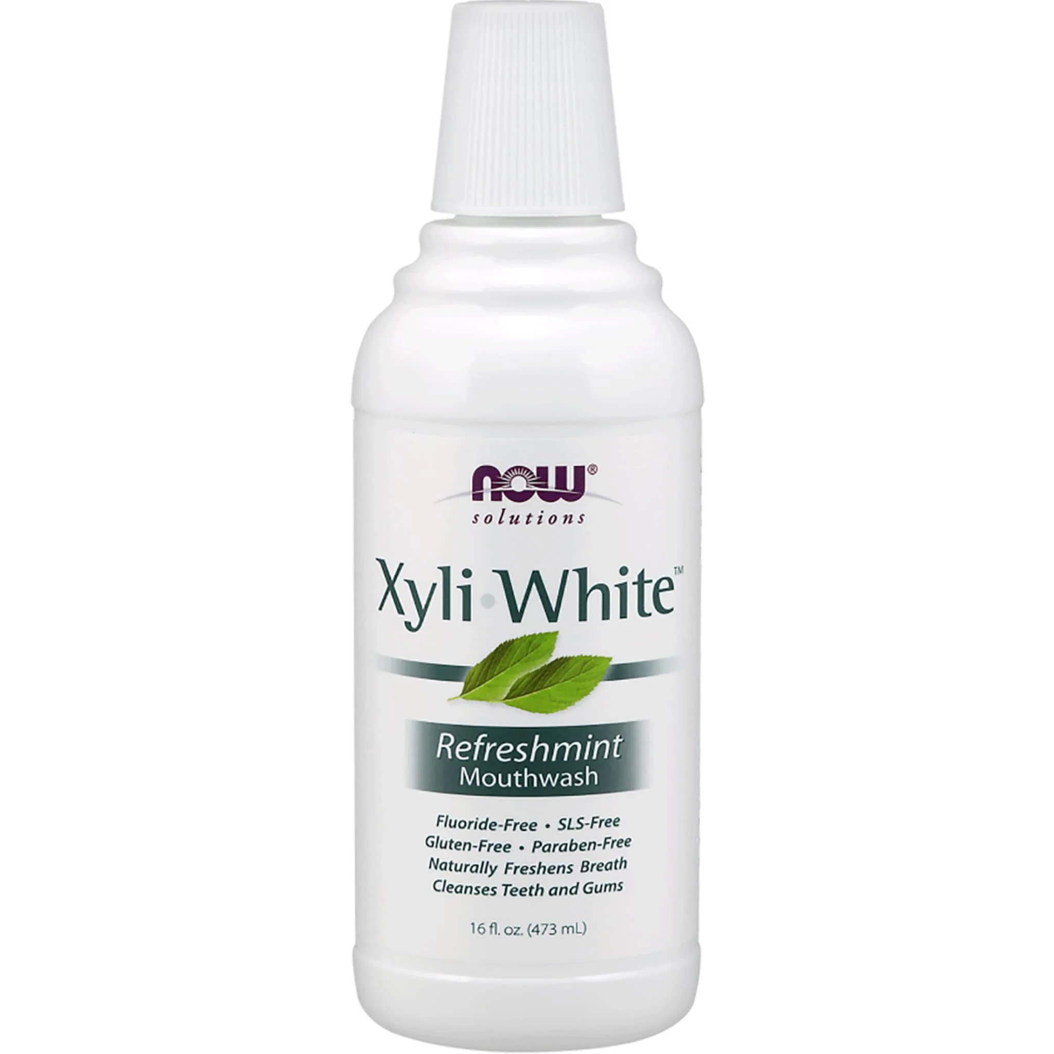 NOW Xyliwhite Mouthwash, 473ml - Image 8