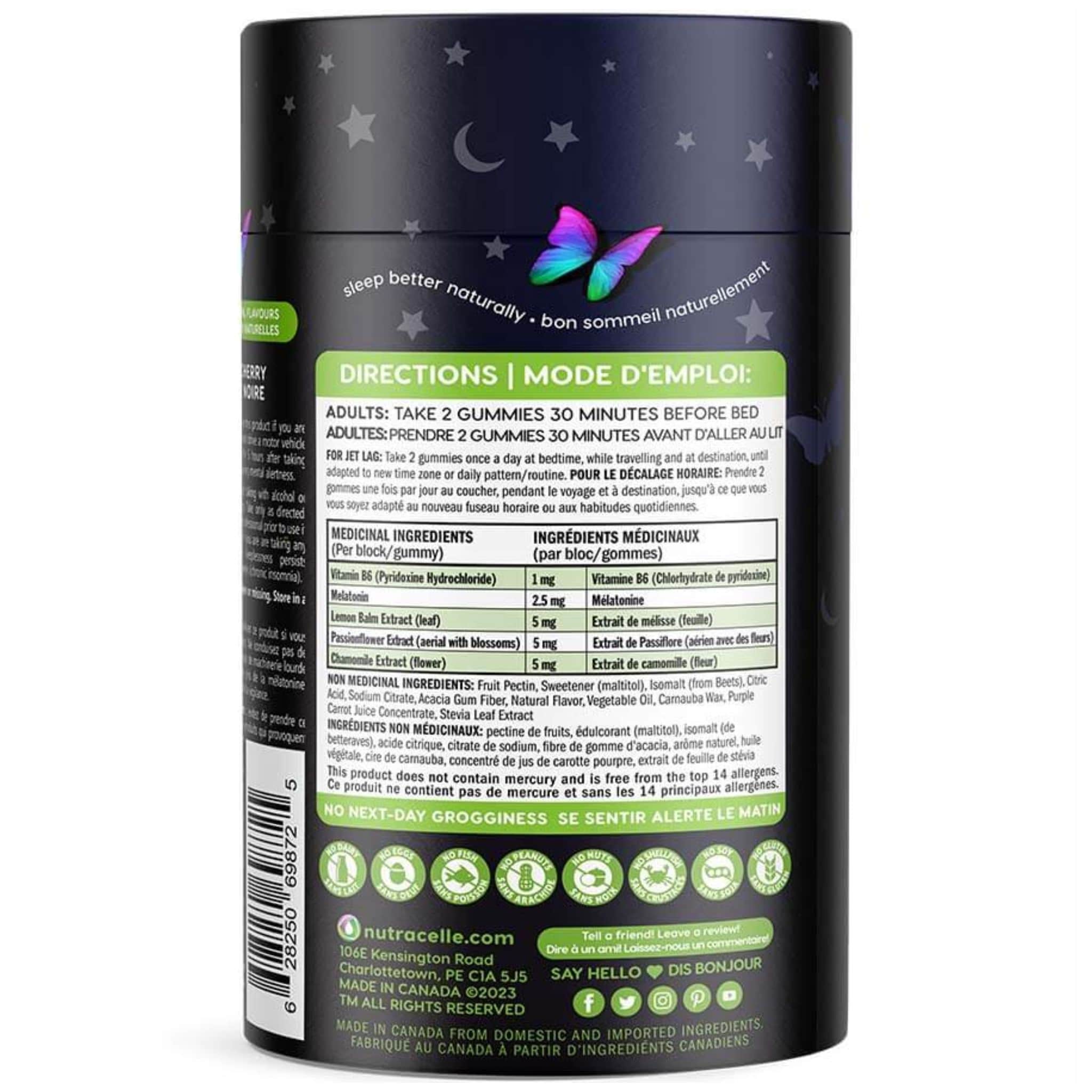 Nutramin Sleepy Time Vegan Gummies, 90 Vegan Gummies - Image 2