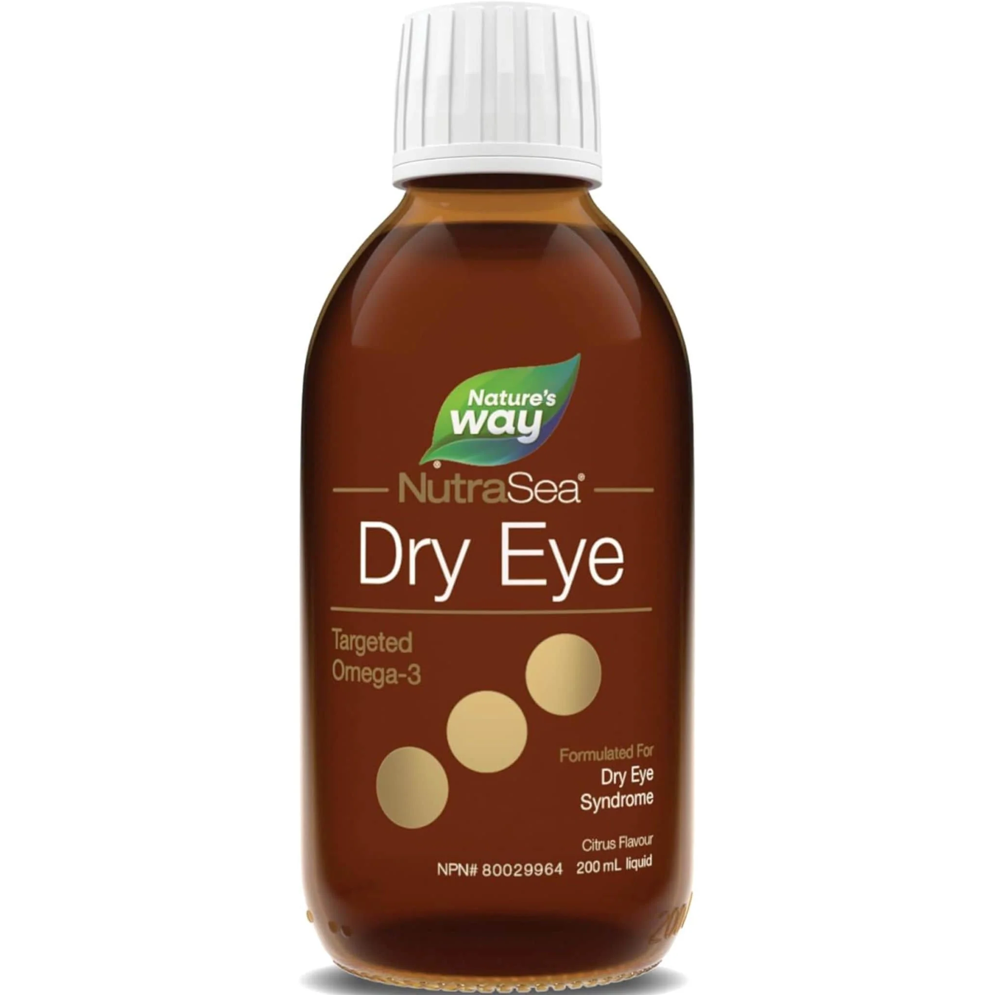 NutraSea Dry Eye Targeted Omega-3 (EPA, DHA, GLA), 200ml (New!)