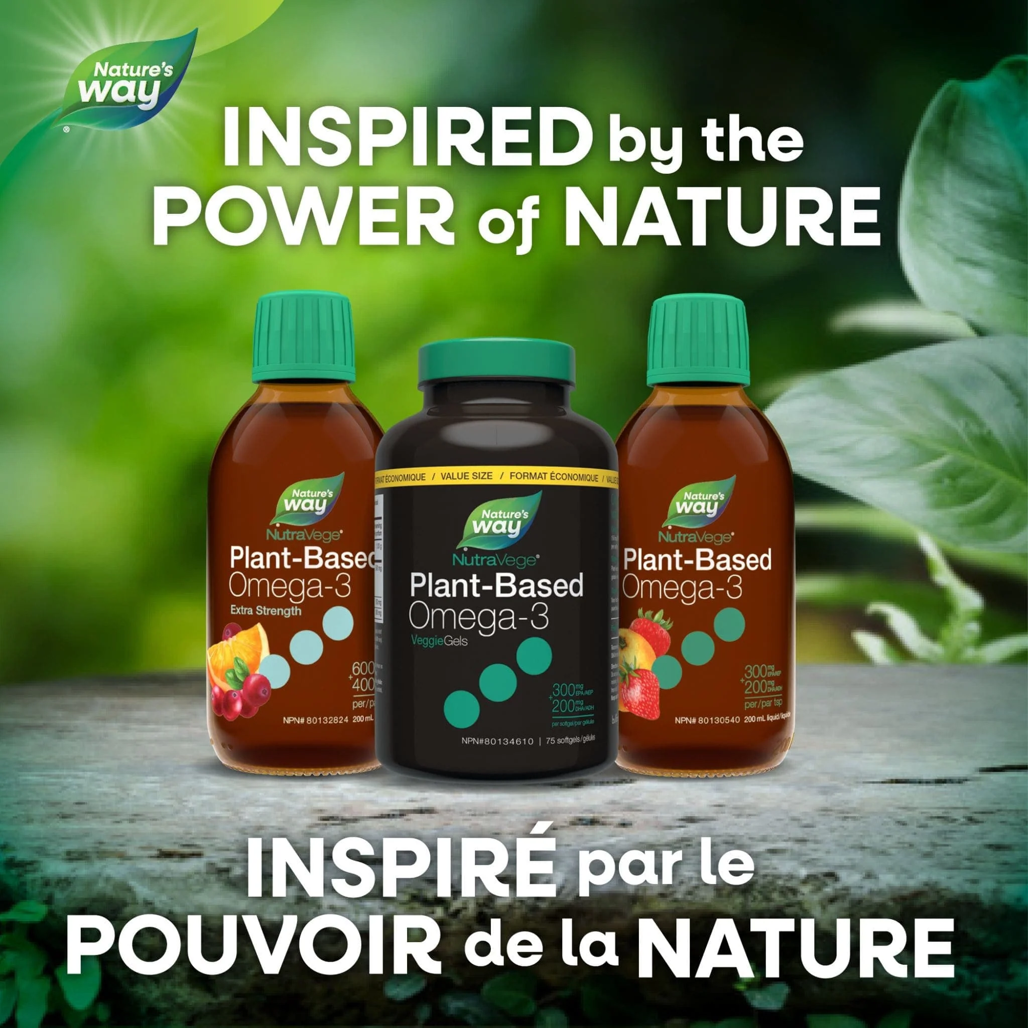 NutraSea NutraVege Omega-3 Plant Liquid Gels - Image 8