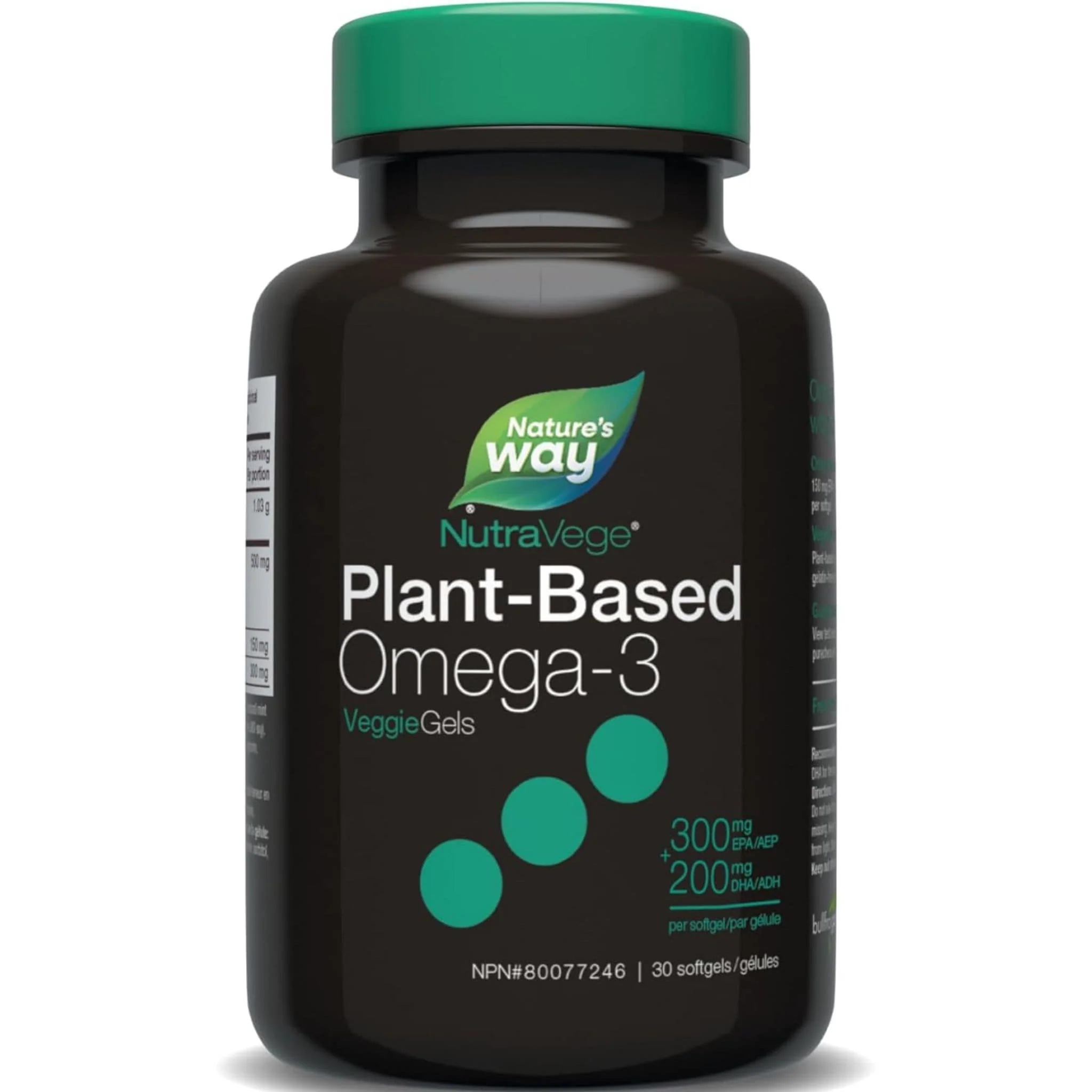 NutraSea NutraVege Omega-3 Plant Liquid Gels - Image 9