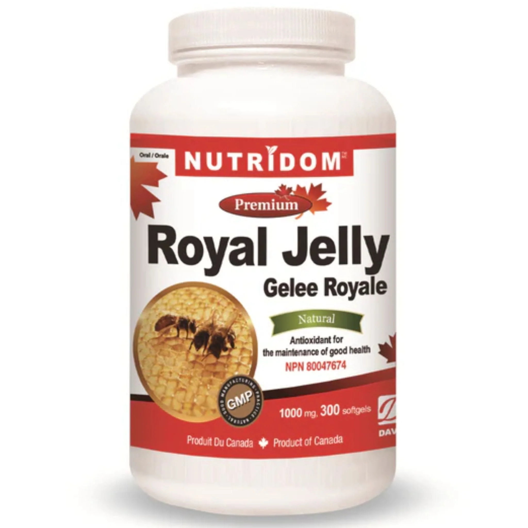 Nutridom Royal Jelly 1000mg Softgels, Non-GMO - Image 3