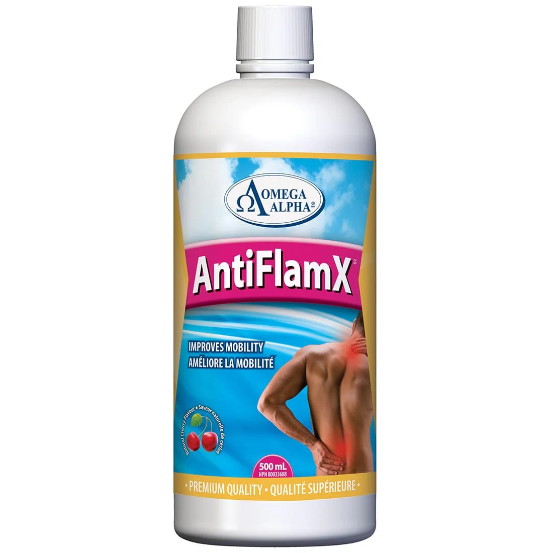 Omega Alpha AntiFlamX, 500ml - Image 2