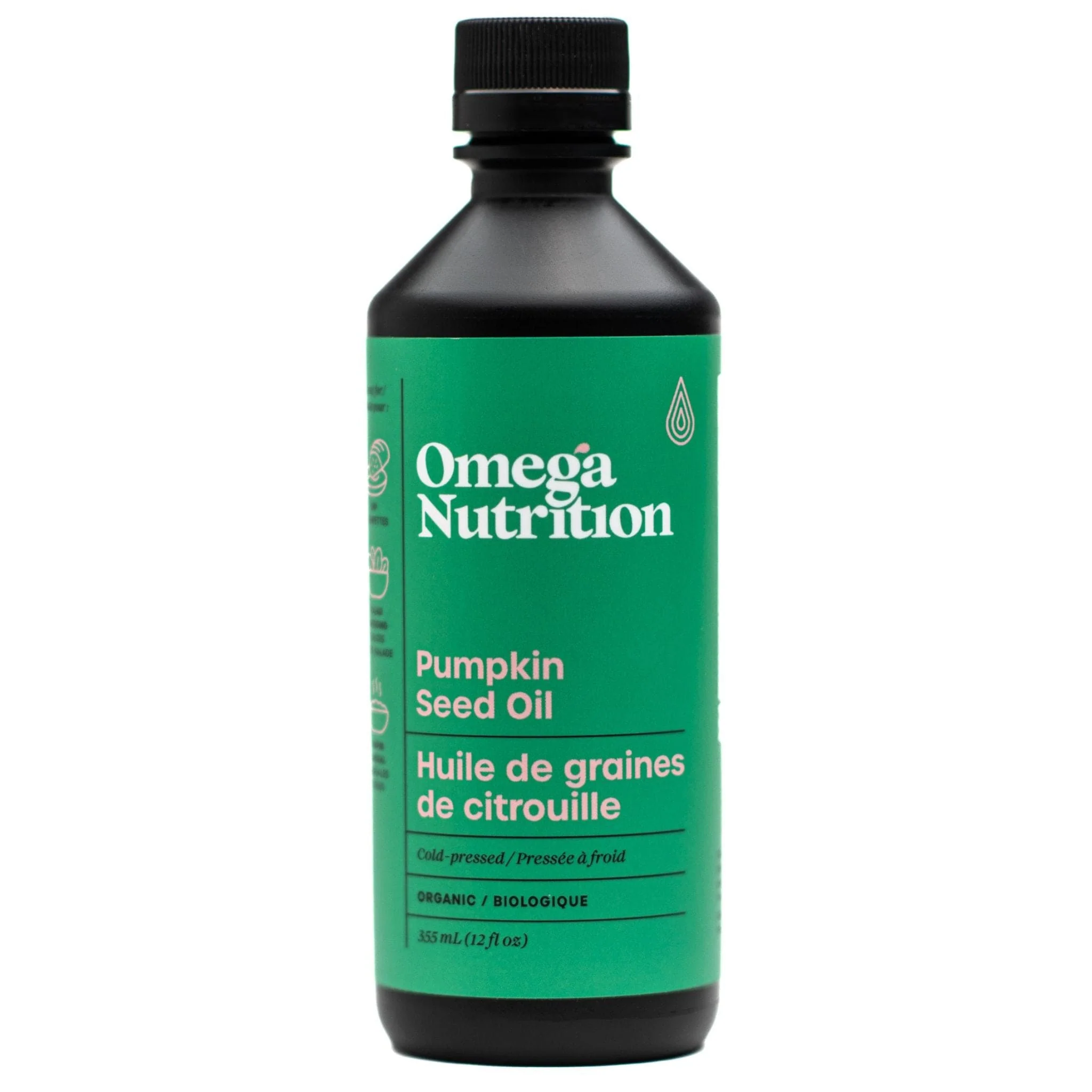 Omega Nutrition Organic Pumpkin Seed Oil, 355ml