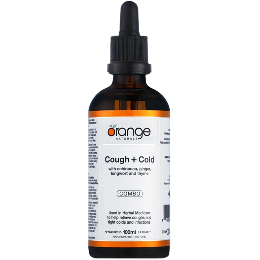 Orange Naturals Cough + Cold, 100ml Tincture - Image 2