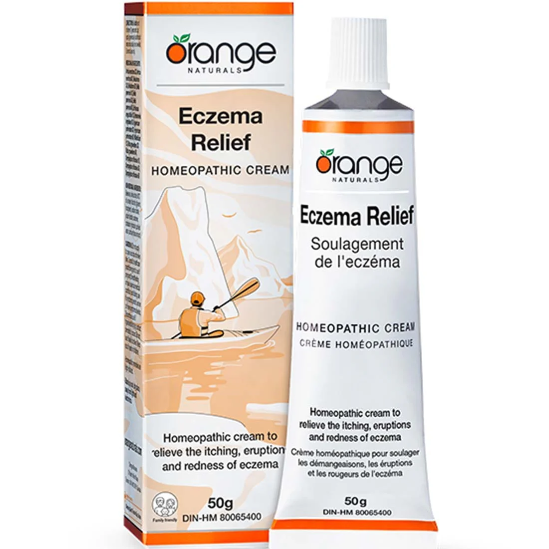 Orange Naturals Eczema Relief Cream, 50g