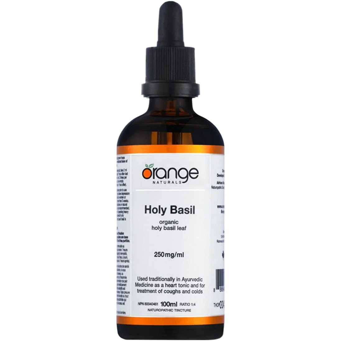 Orange Naturals Holy Basil, 100ml Tincture