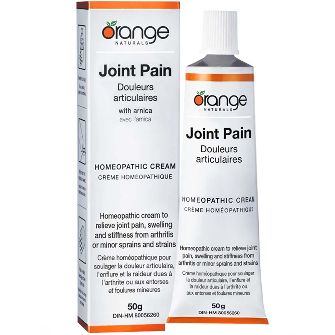 Orange Naturals Joint Pain Homeopathic Cream, 50g