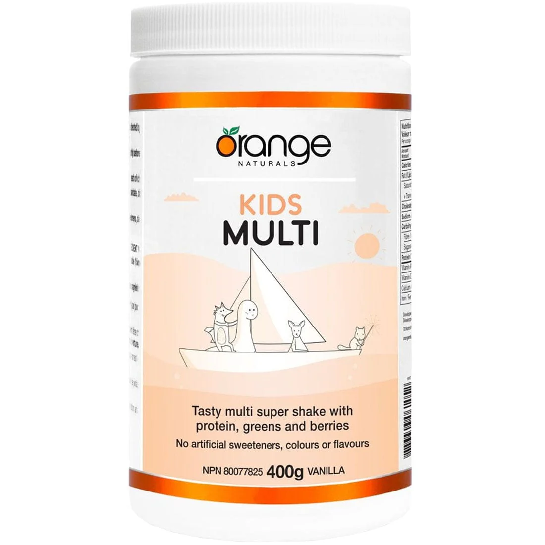 Orange Naturals Kids Multi Protein Powder with Greens and Berries (Formerly ND Shake For Kids), 400g - Image 2