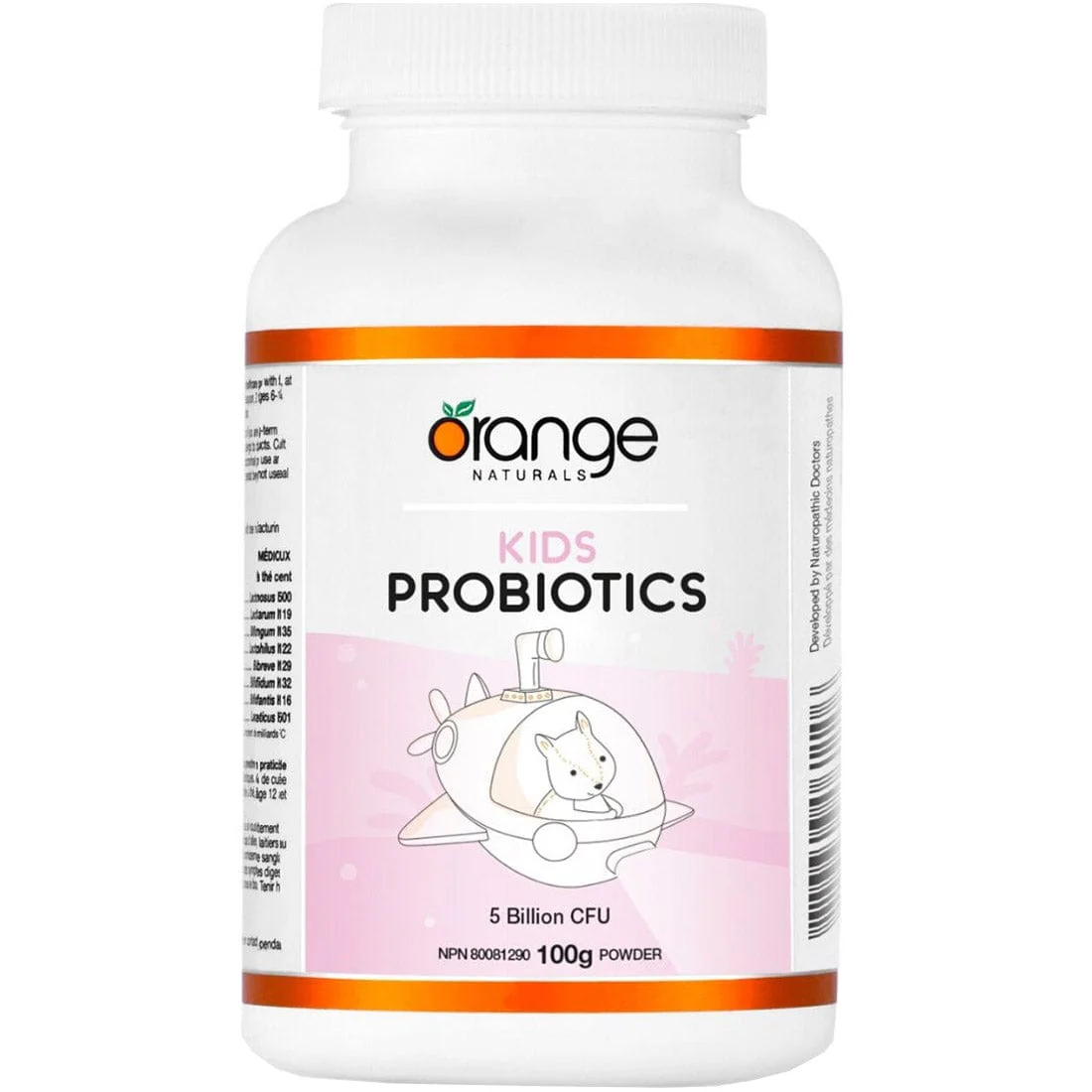 Orange Naturals Kids Probiotic Powder (Formerly Probiotic Powder Toddlers to Teens), 100g - Image 2