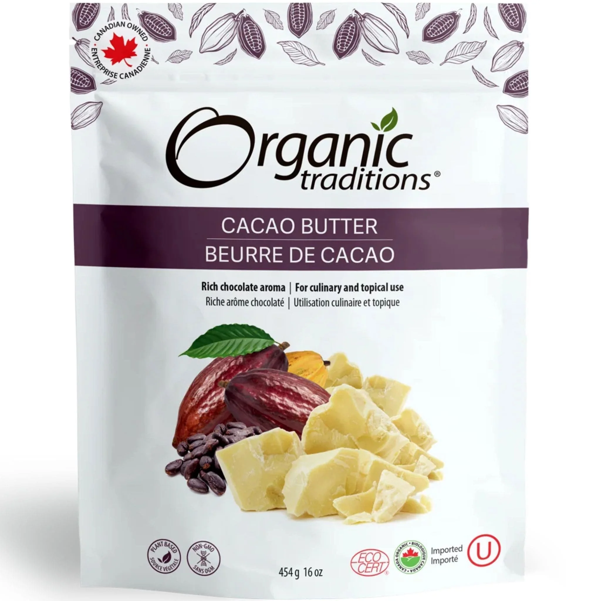 Organic Traditions Cacao Butter - Image 3