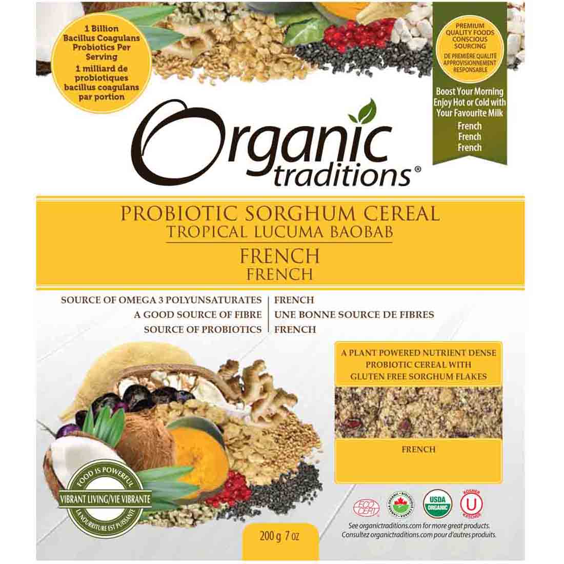 Organic Traditions Sorghum Cereal, 200g - Image 4