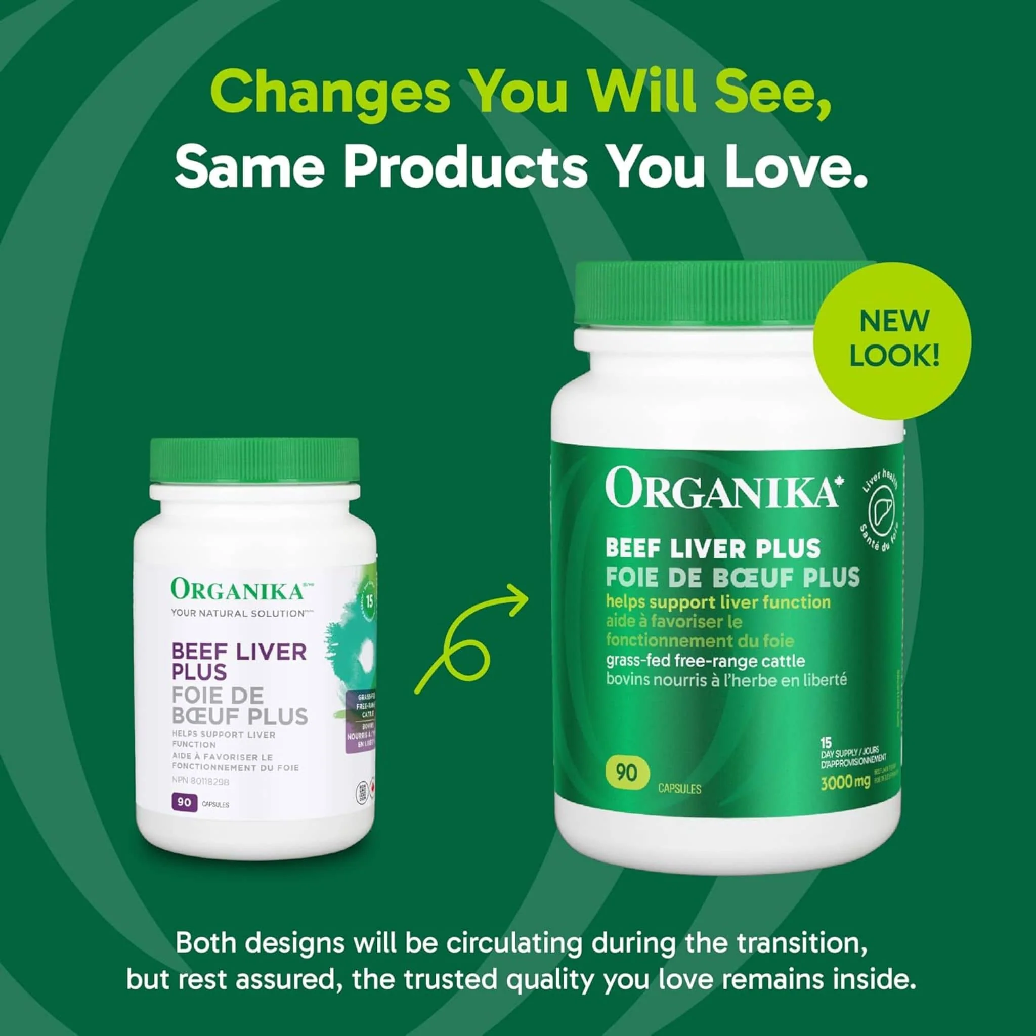 Organika Beef Liver Plus 500mg, Grass-Fed Beef Liver, 90 Capsules - Image 5