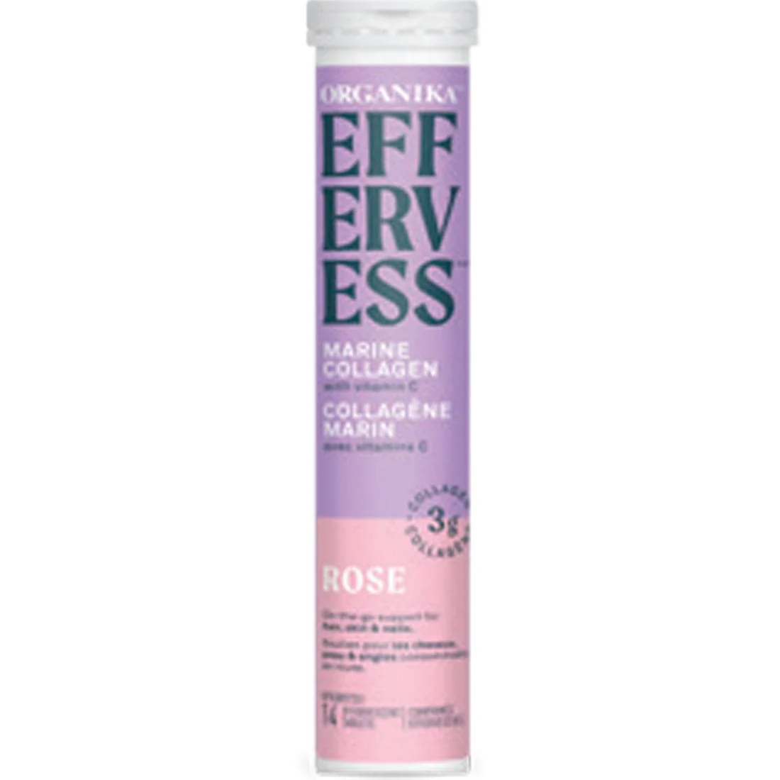 Organika Effervess Marine Collagen and Vitamin C Effervescent Tablets - Image 9