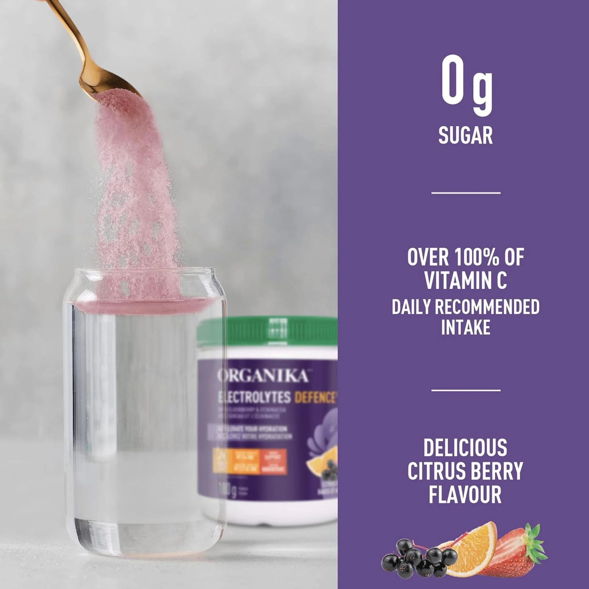 Organika Electrolytes Defence with Elderberry & Echinacea - Image 7