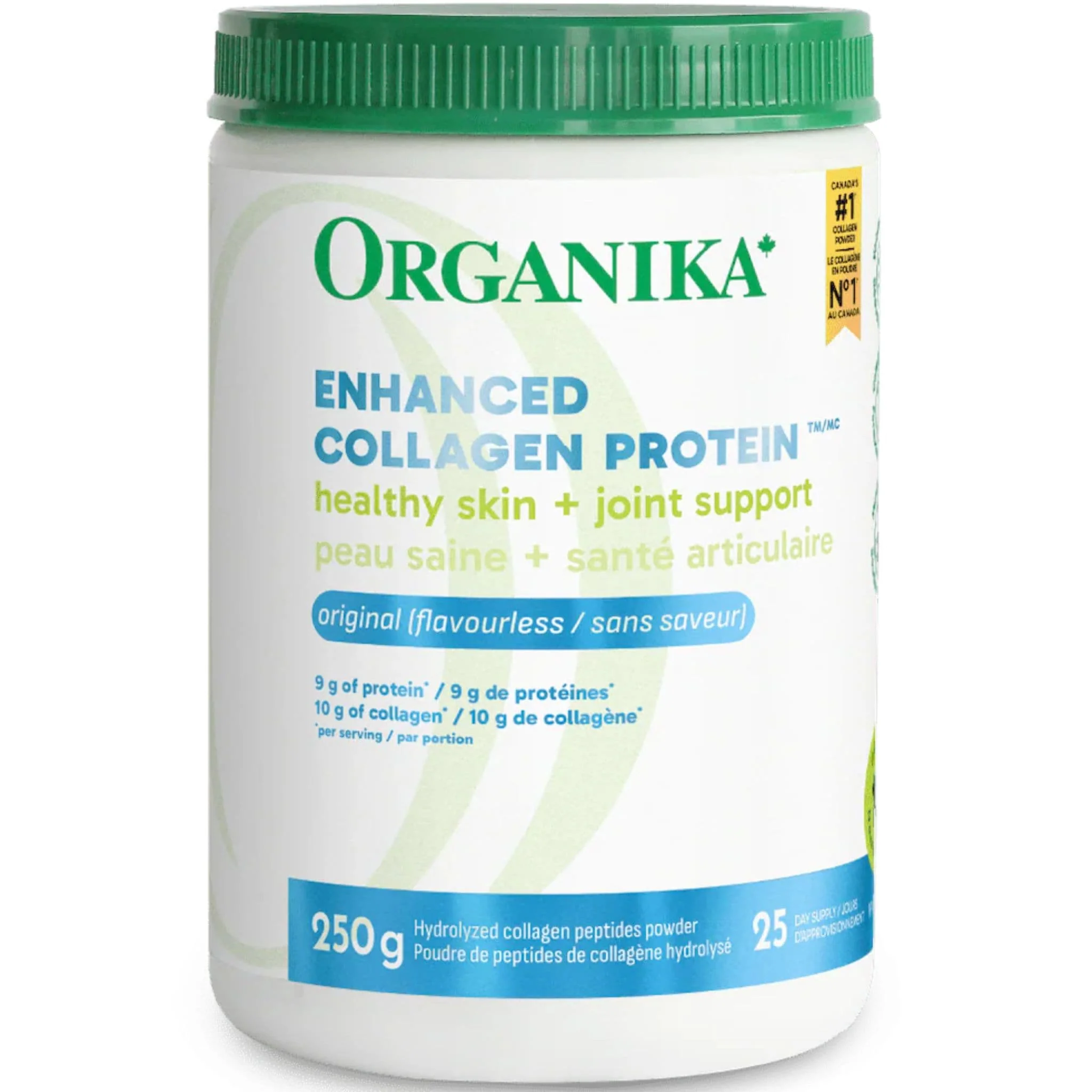 Organika Enhanced Collagen Powder (100% flavourless hydrolyzed collagen peptides), 250-500g - Image 23